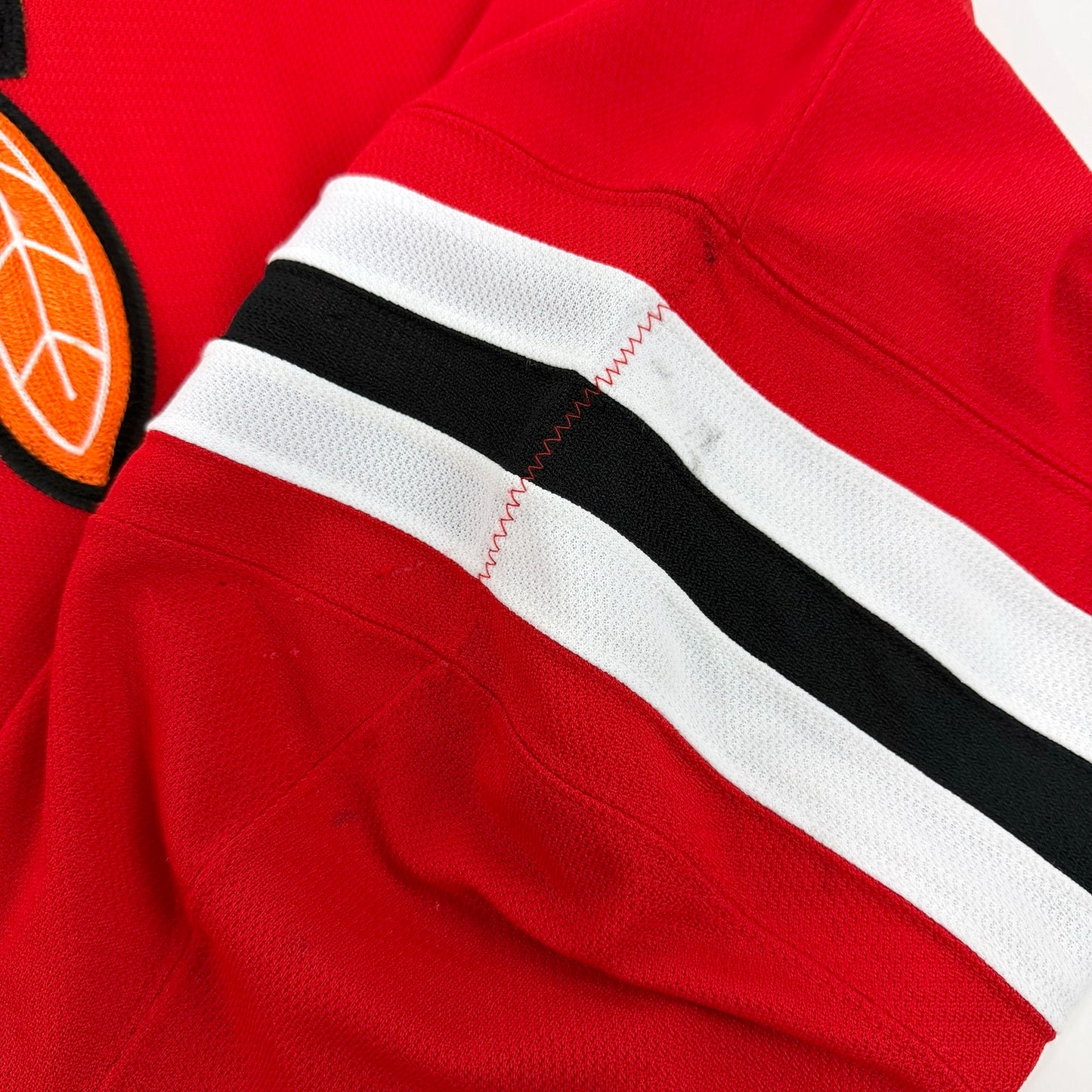 Jujhar Khaira #16 Home Chicago Blackhawks Game Worn Jersey 2022-2023, Set 2 | Size 58 | 9798-25488