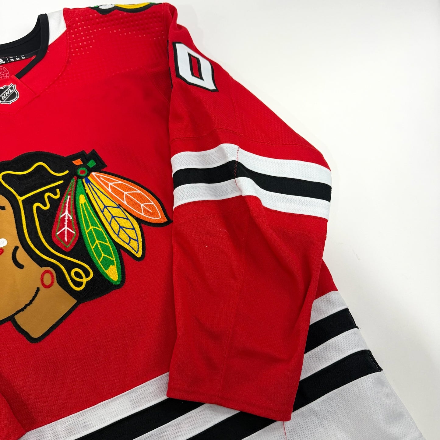 Rem Pitlick #20 Home Chicago Blackhawks Game Worn Jersey 2023-2024, Set 1 | Size 56 | 4704-25562