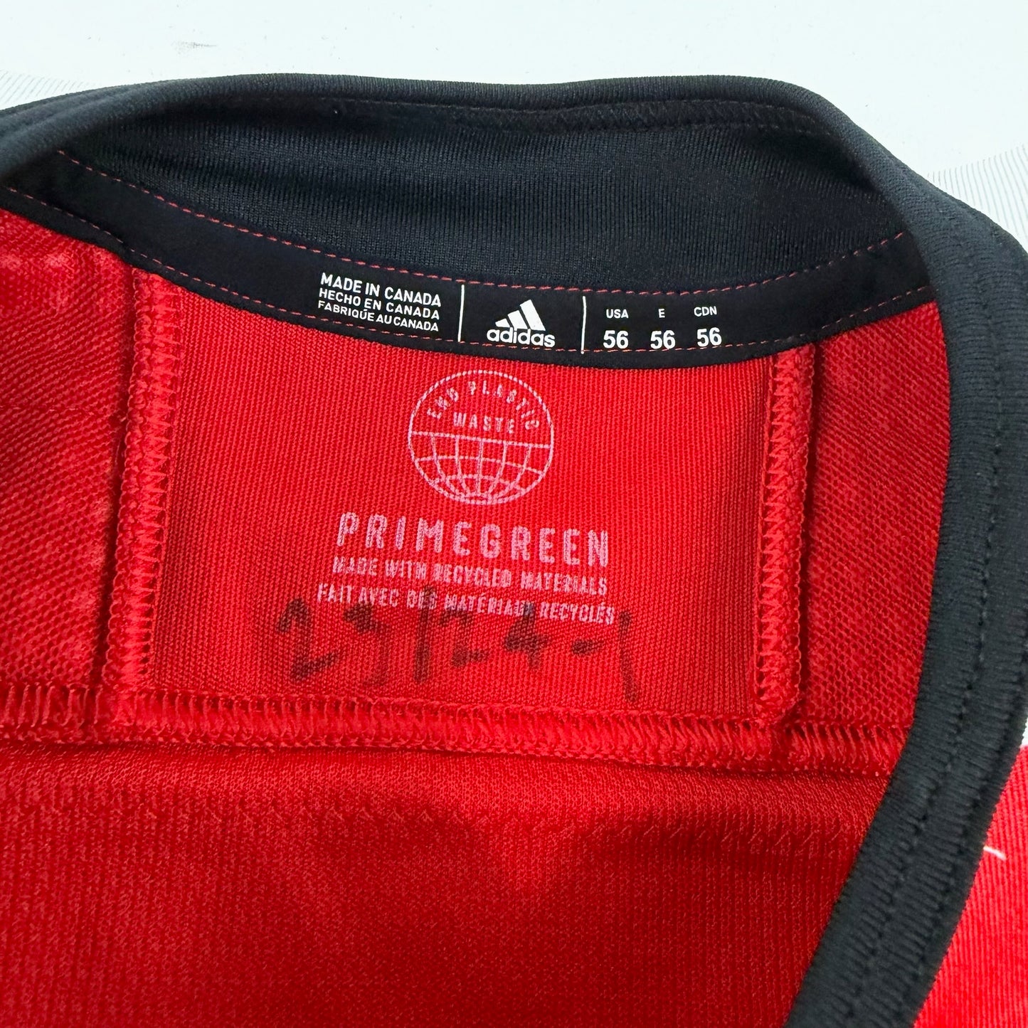 Rem Pitlick #20 Home Chicago Blackhawks Game Worn Jersey 2023-2024, Set 1 | Size 56 | 4704-25562