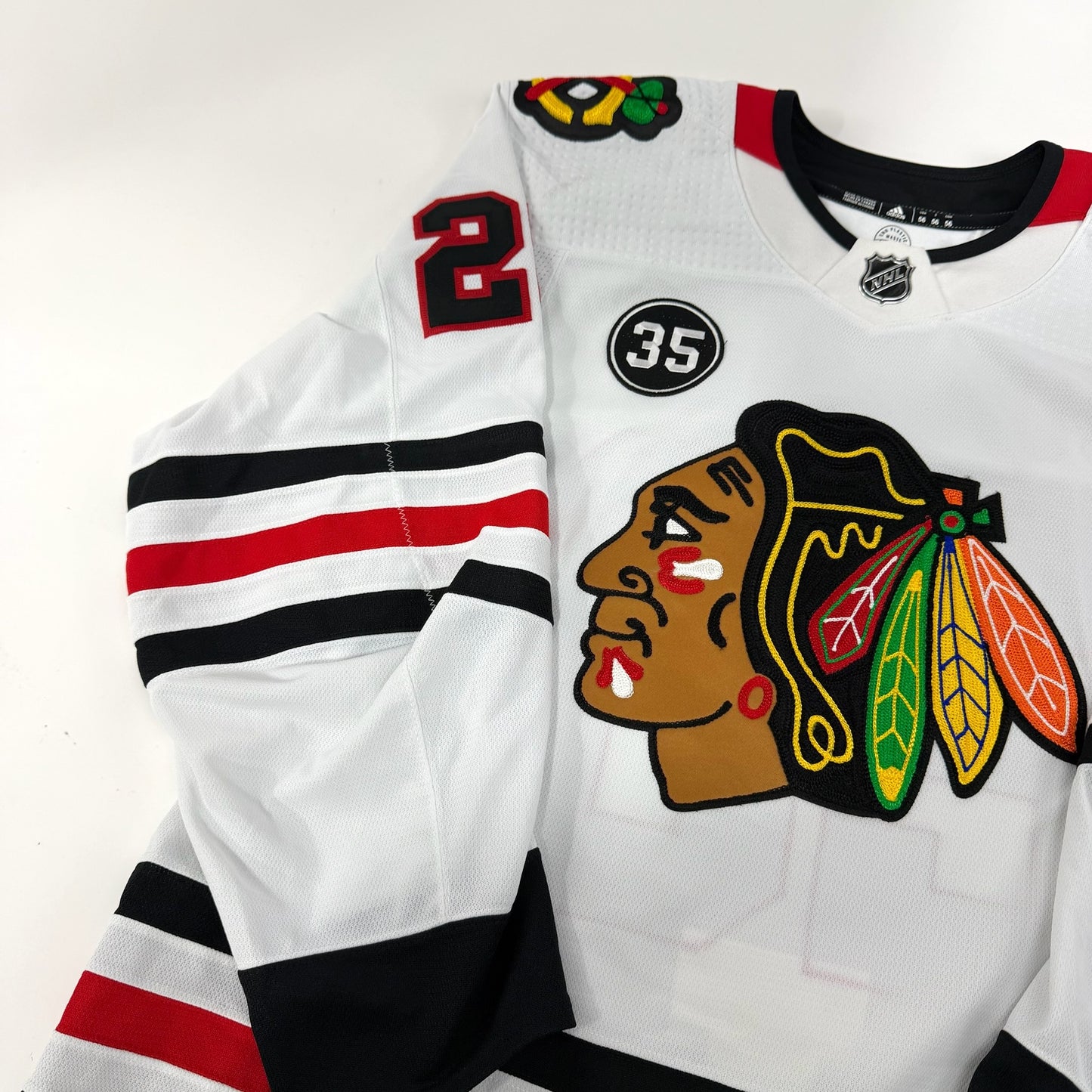 Brett Connolly #20 Away Chicago Blackhawks Team Issued Jersey 2021-2022 | Size 56 | 21724