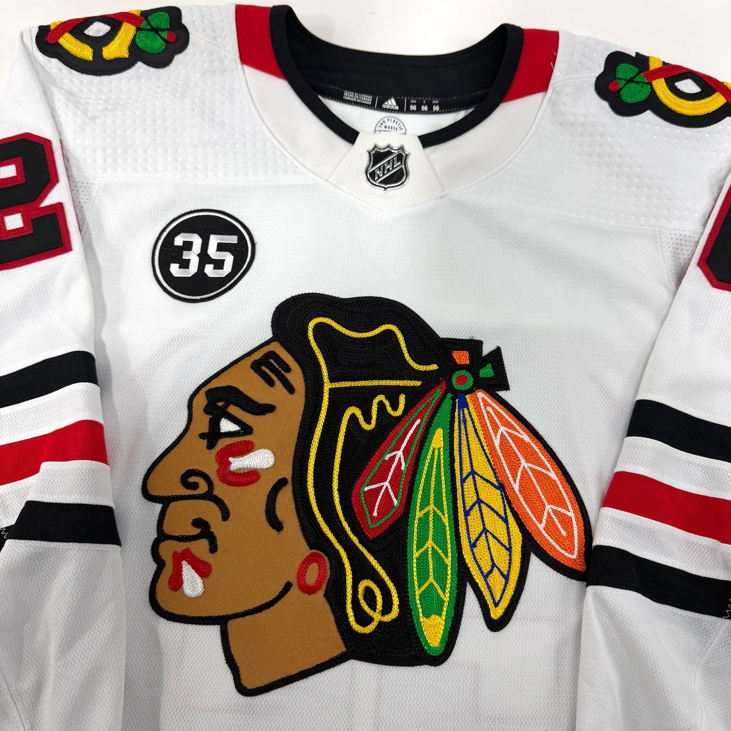 Brett Connolly #20 Away Chicago Blackhawks Team Issued Jersey 2021-2022 | Size 56 | 21724