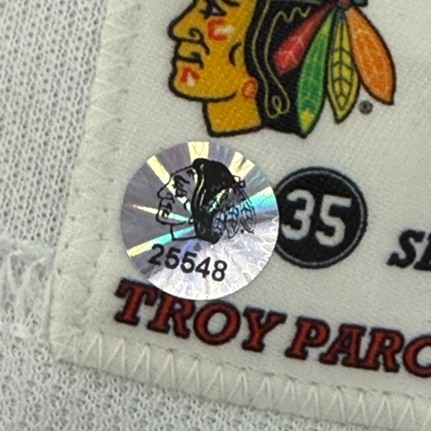 Brett Connolly #20 Away Chicago Blackhawks Game Worn Jersey 2021-2022, Set 1 | Size 56 | 1187-25548