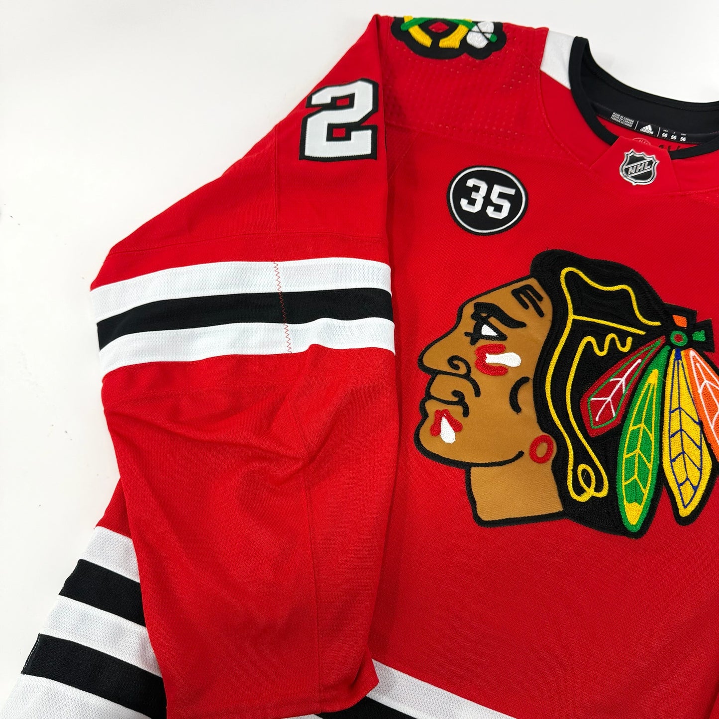 Brett Connolly #20 Home Chicago Blackhawks Team Issued Jersey 2021-2022, Set 1 | Size 56 | 2892-21707