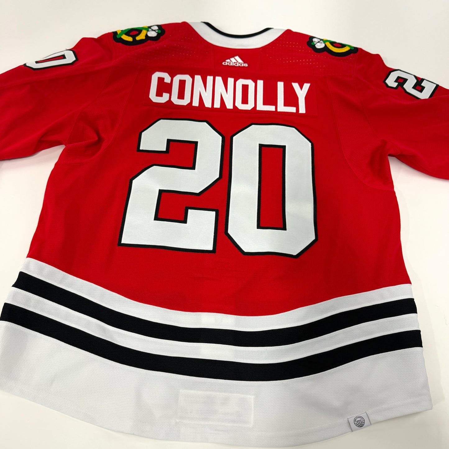 Brett Connolly #20 Home Chicago Blackhawks Team Issued Jersey 2021-2022, Set 1 | Size 56 | 2892-21707