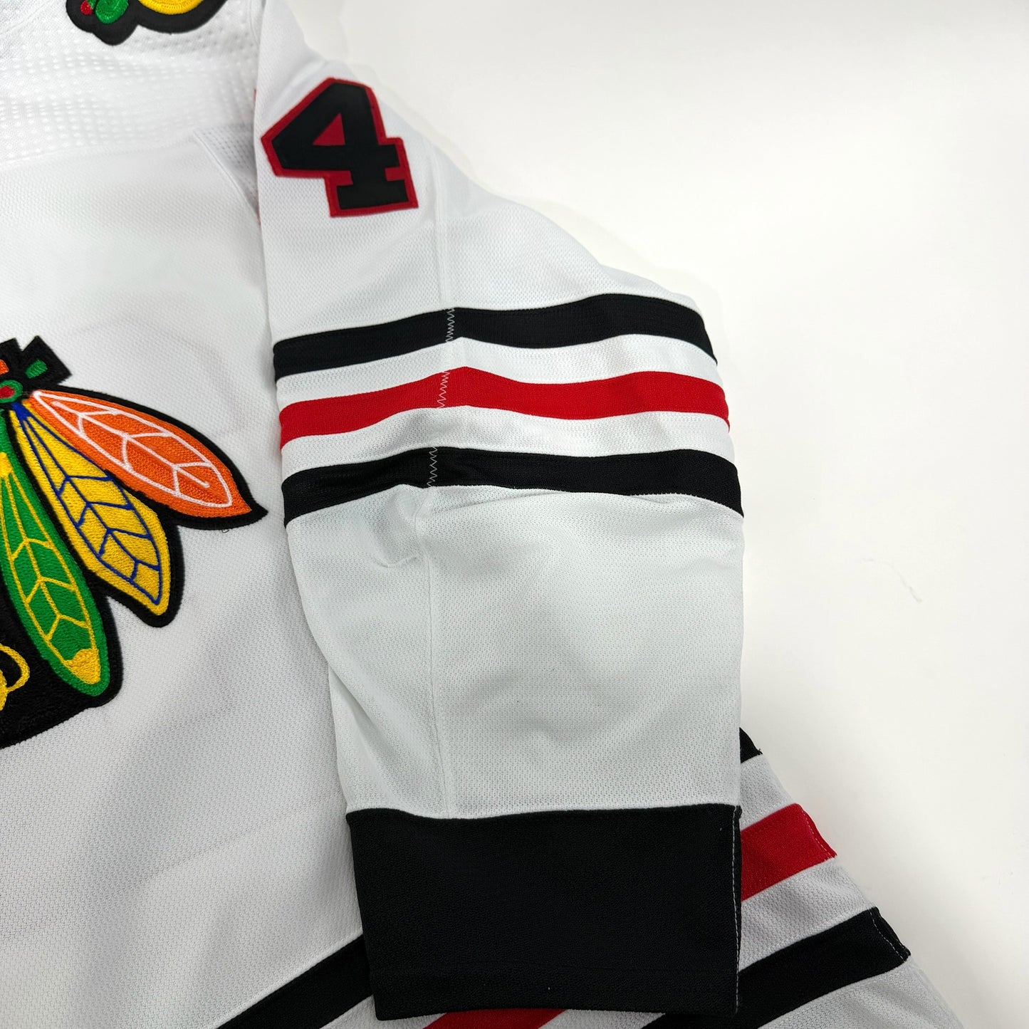 Jaycob Megna #24 Away Chicago Blackhawks Game Worn Jersey 2023-2024 | Size 58 | 1287-25583