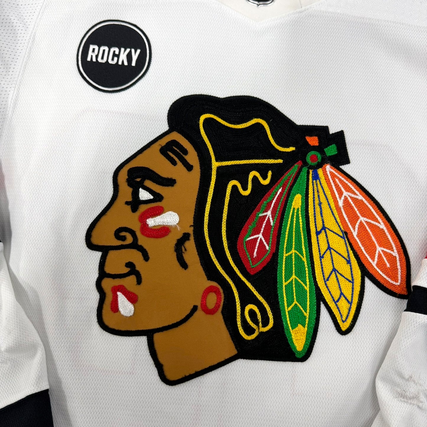 Nikita Zaitsev #22 Away Chicago Blackhawks Game Worn Jersey 2023-2024, Set 2 | 1093-25582