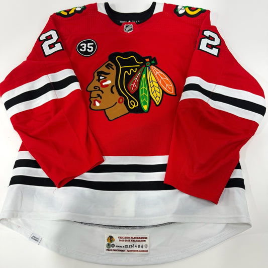 Ryan Carpenter #22 Home Chicago Blackhawks Jersey 2021-2022, Set 2 | Size 56 | 5484-21709