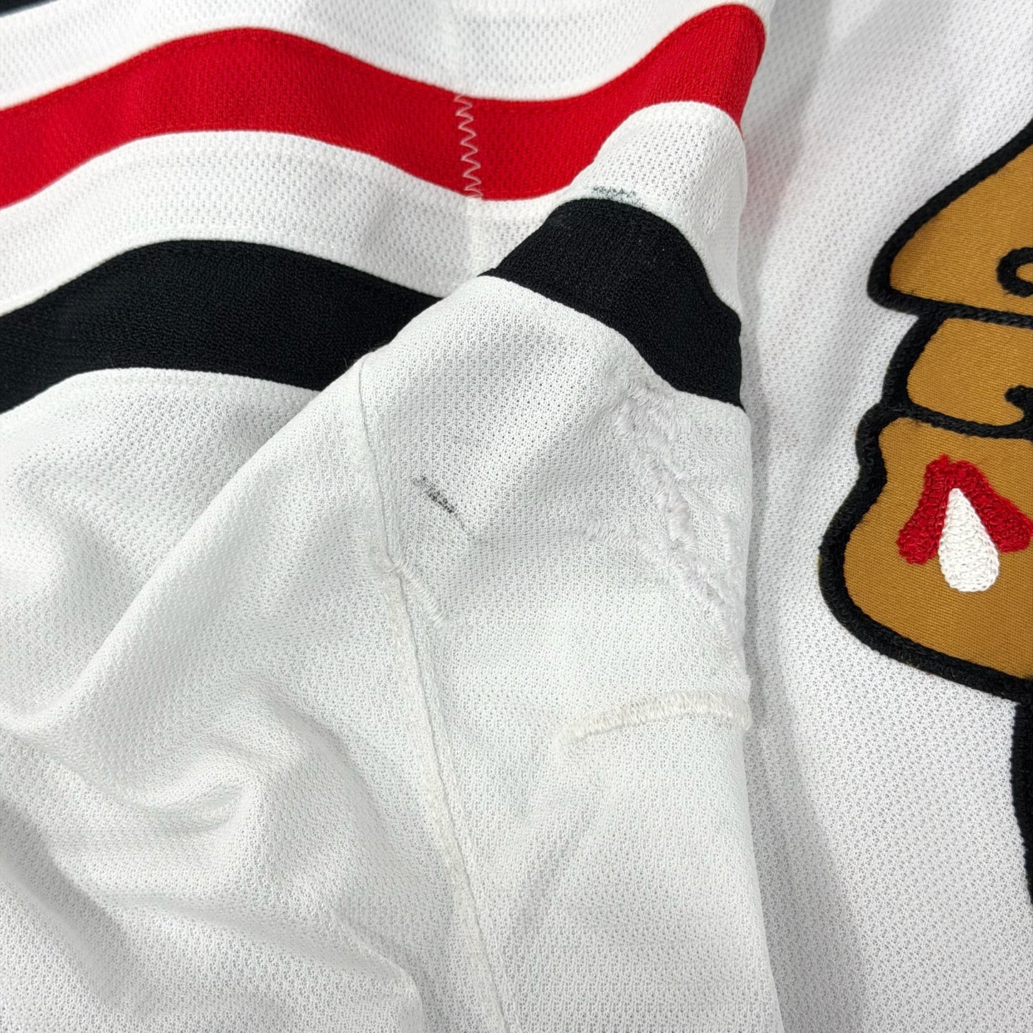 Philipp Kurashev #23 Away Chicago Blackhawks Game Worn Jersey 2023-2024, Set 2 | Size 56 | 1119-25580
