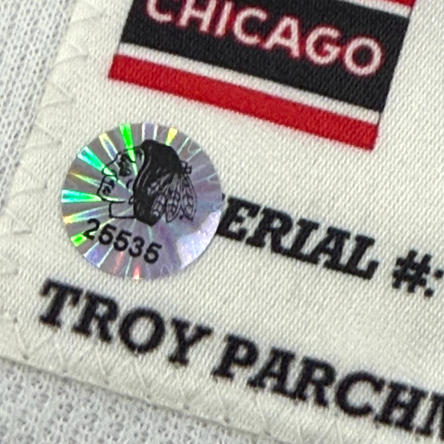 Philipp Kurashev #23 Away Chicago Blackhawks Game Worn Jersey 2022-2023, Set 1 | Size 56 | 4206-25535