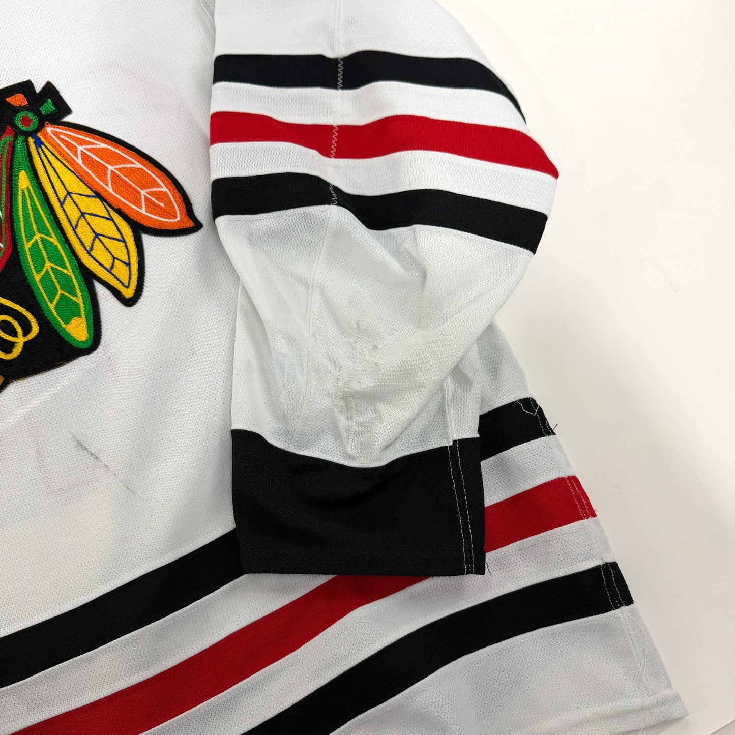 Philipp Kurashev #23 Away Chicago Blackhawks Game Worn Jersey 2022-2023, Set 2 | Size 56 | 2260-25525