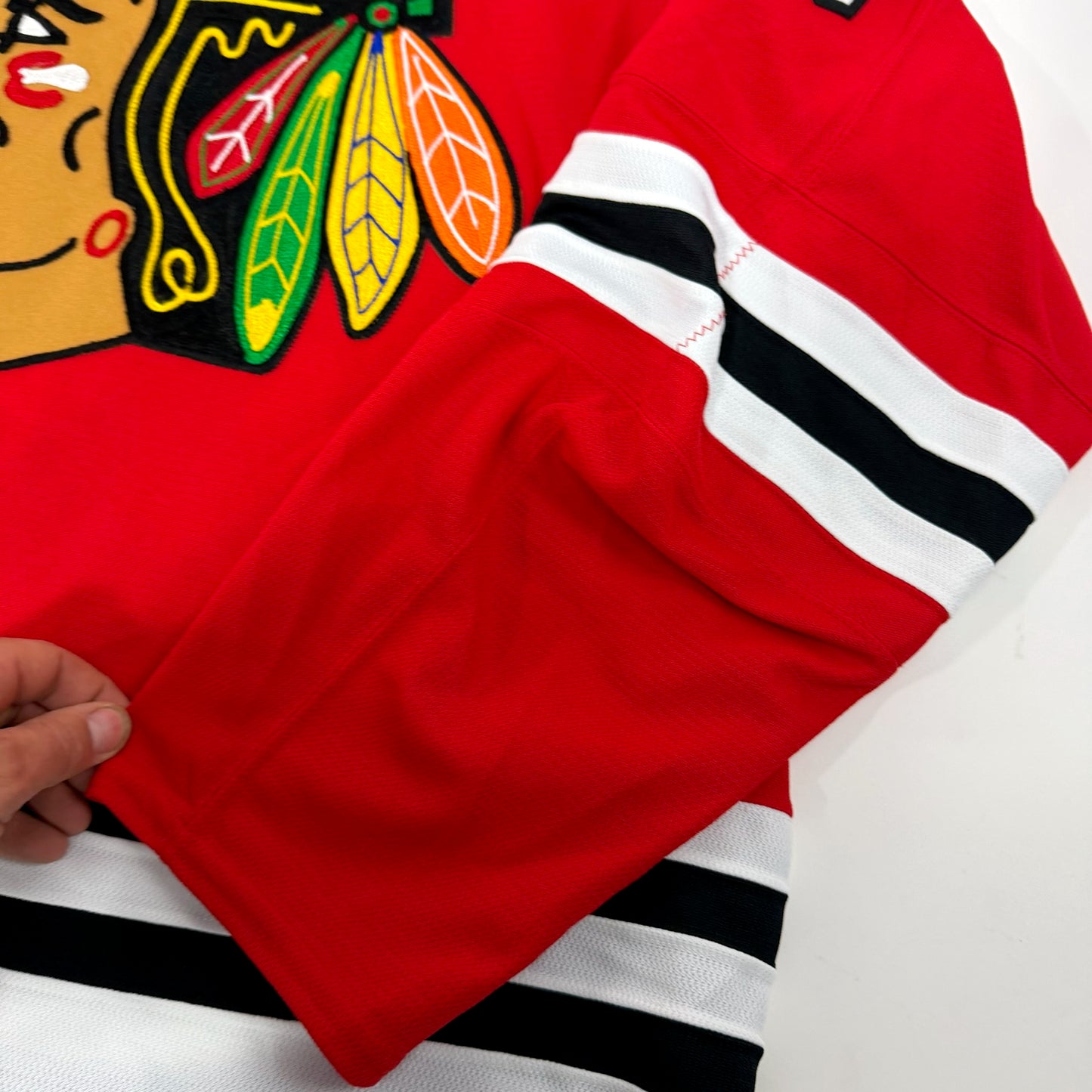 Philipp Kurashev #23 Home Chicago Blackhawks Game Worn Jersey 2022-2023, Set 2 | Size 56 | 8620-25495