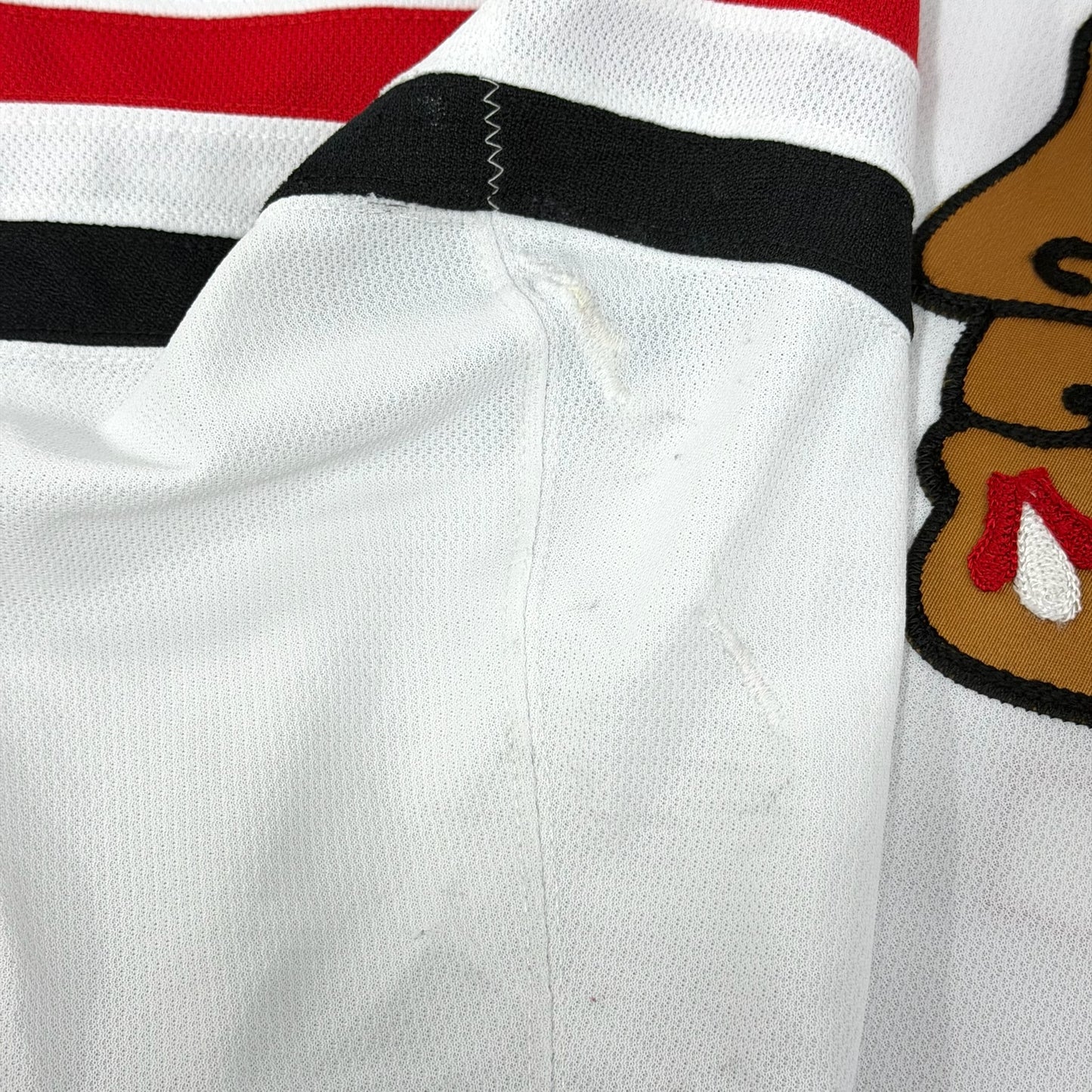 Jaycob Megna #24 Away Chicago Blackhawks Game Worn Jersey 2023-2024, Set 2 | Size 58 | 1292-23757