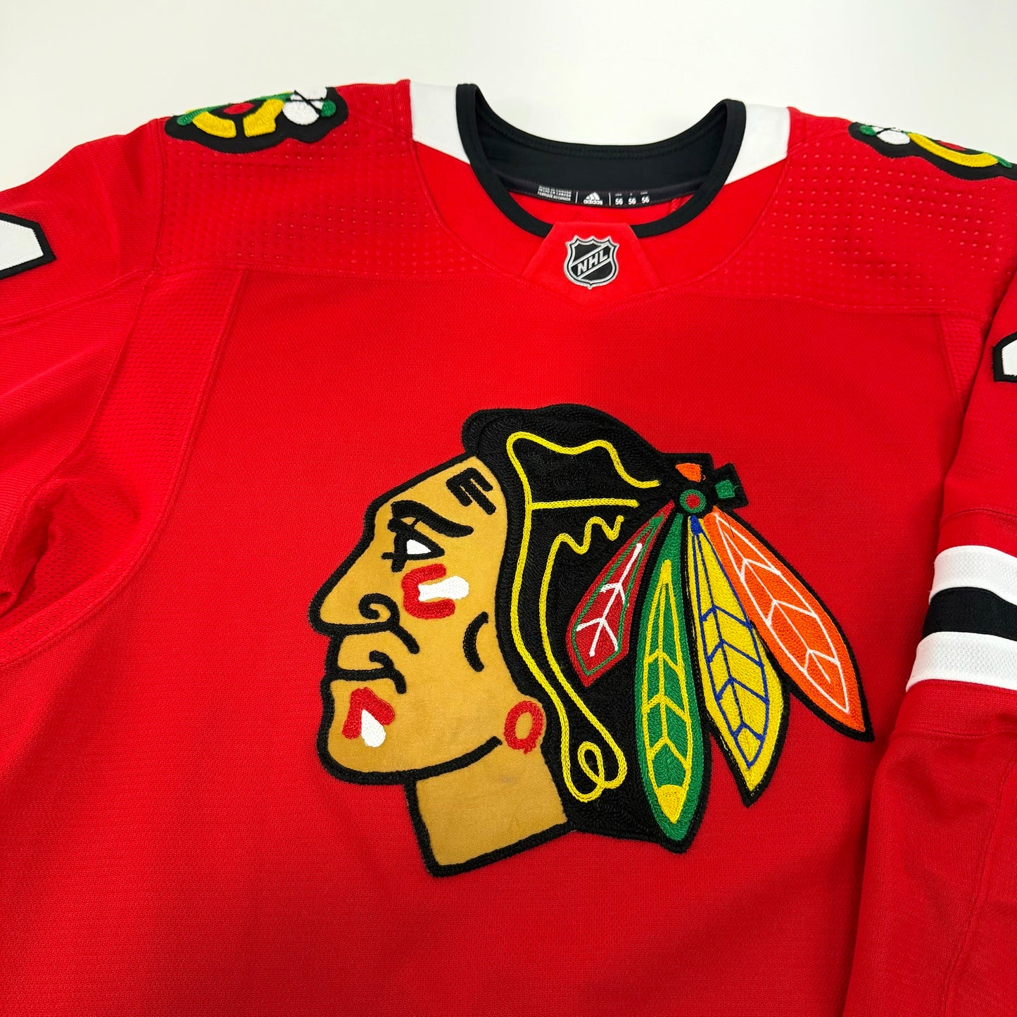 Pius Suter #24 Home Chicago Blackhawks Team Issued Jersey 2020-2021, Set 2 | Size 56 | 7567-7399