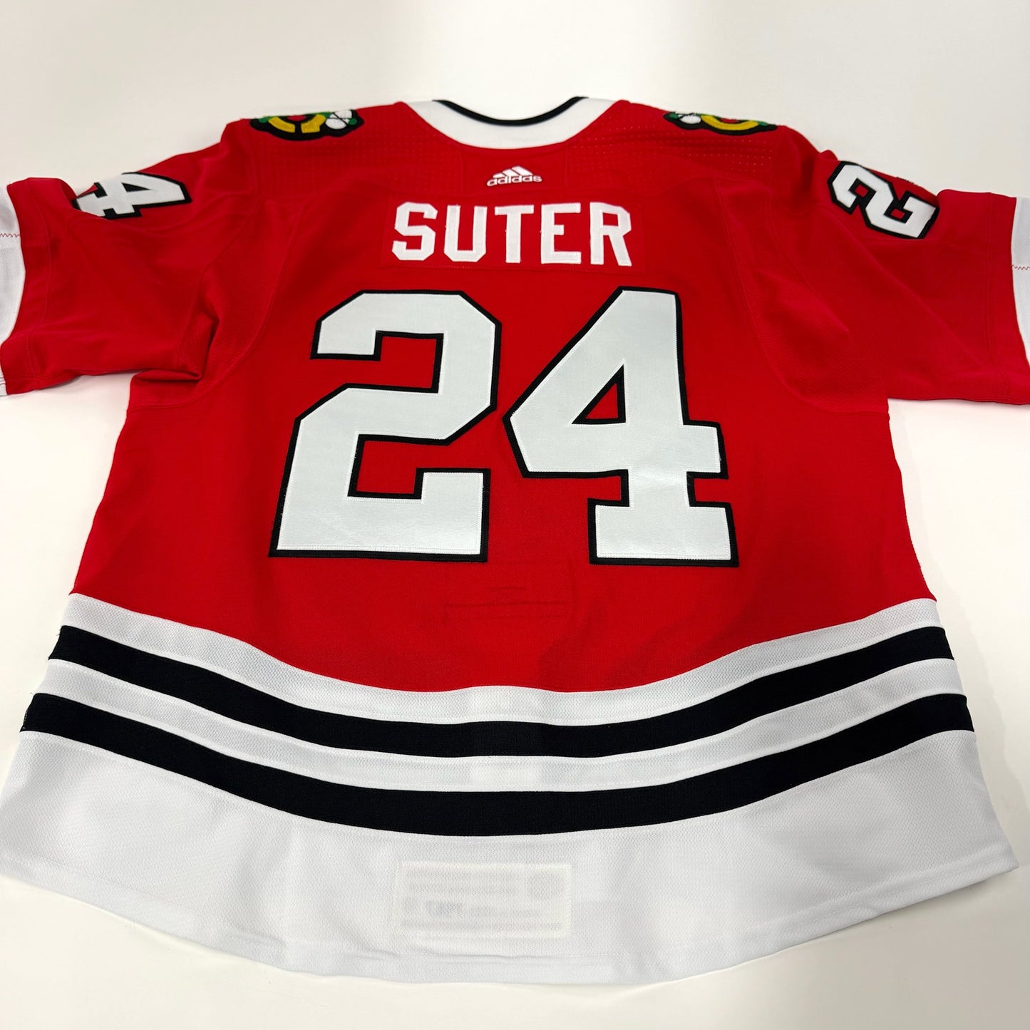 Pius Suter #24 Home Chicago Blackhawks Team Issued Jersey 2020-2021, Set 2 | Size 56 | 7567-7399