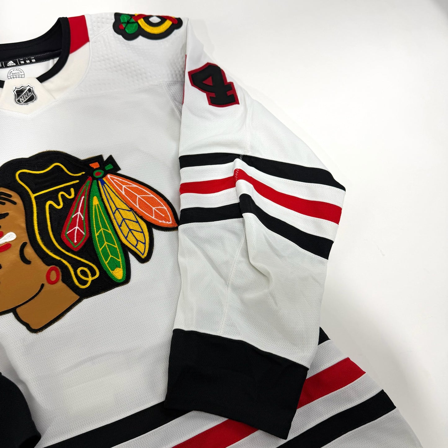 Anders Bjork #24 Away Chicago Blackhawks Team Issued Jersey 2023-2024 | Size 56 | 25644