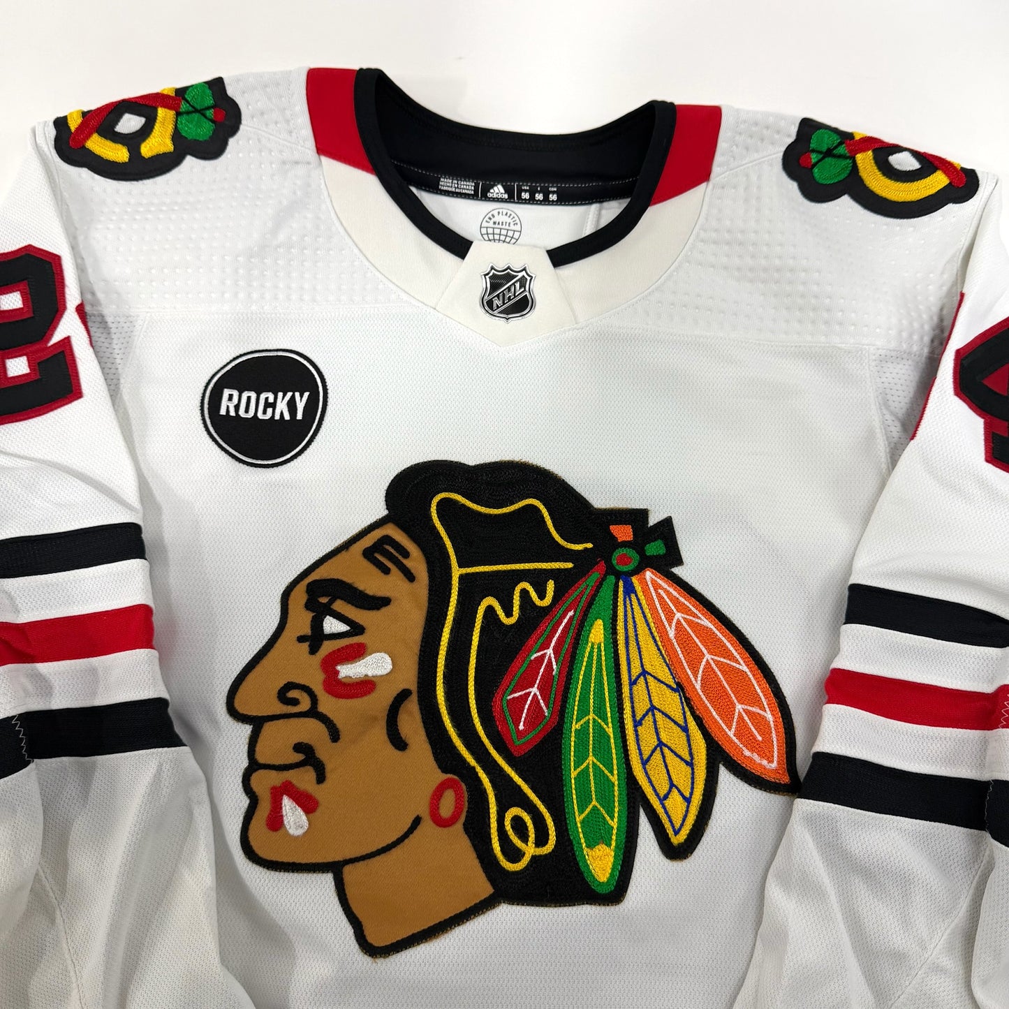 Anders Bjork #24 Away Chicago Blackhawks Team Issued Jersey 2023-2024 | Size 56 | 25644