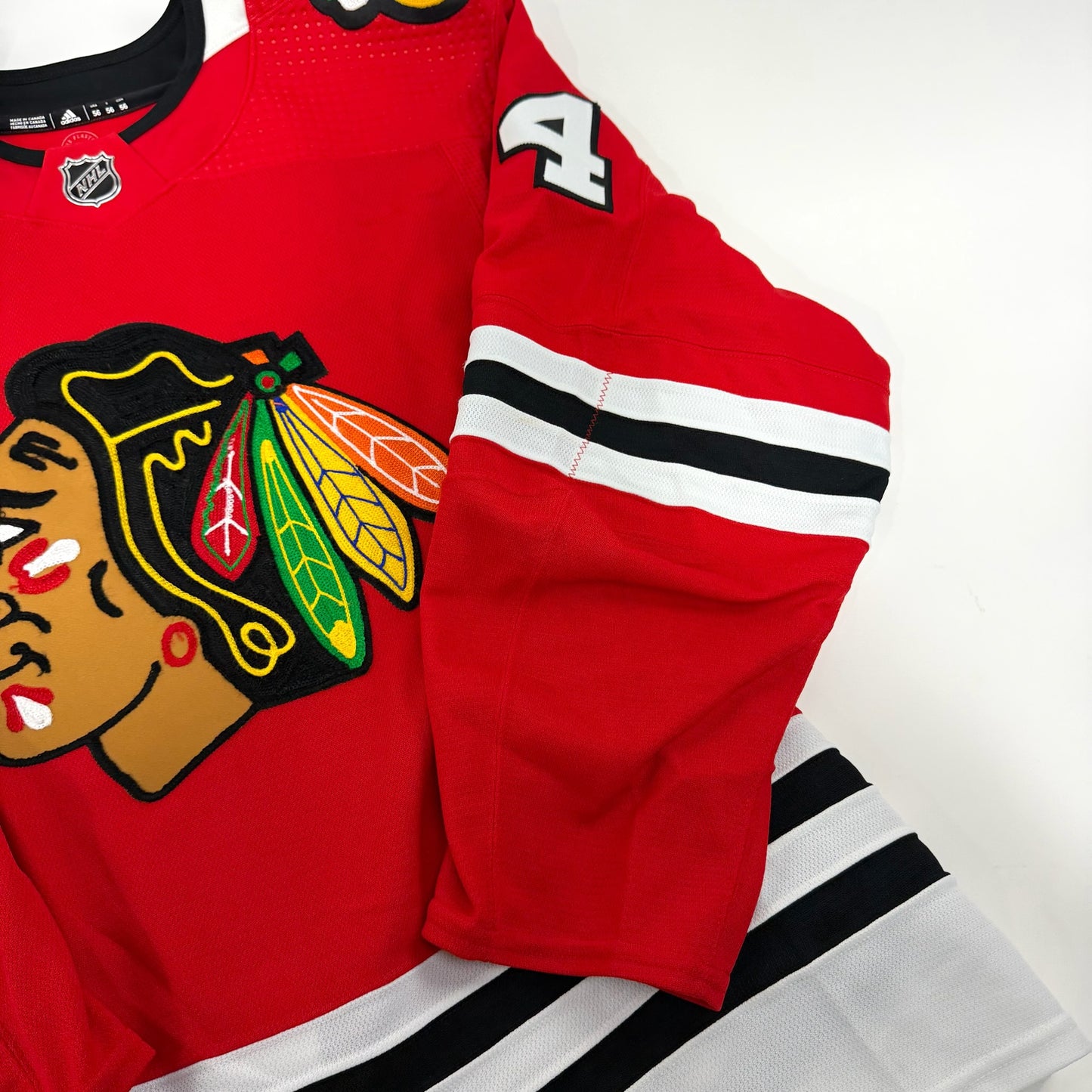 Anders Bjork #24 Home Chicago Blackhawks Jersey 2023-2024, Set #1 | Size 56 | 25649