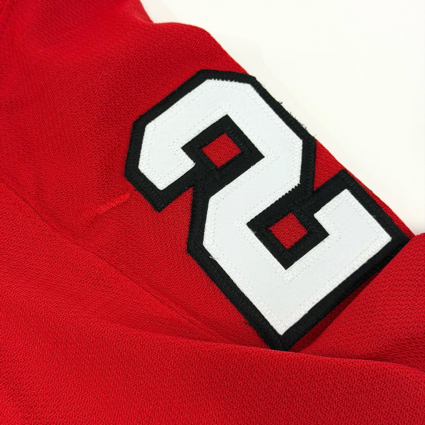 Jarred Tinordi #25 Home Chicago Blackhawks Game Worn Jersey 2023-2024, Set 2 | Size 58 | 9488-25566