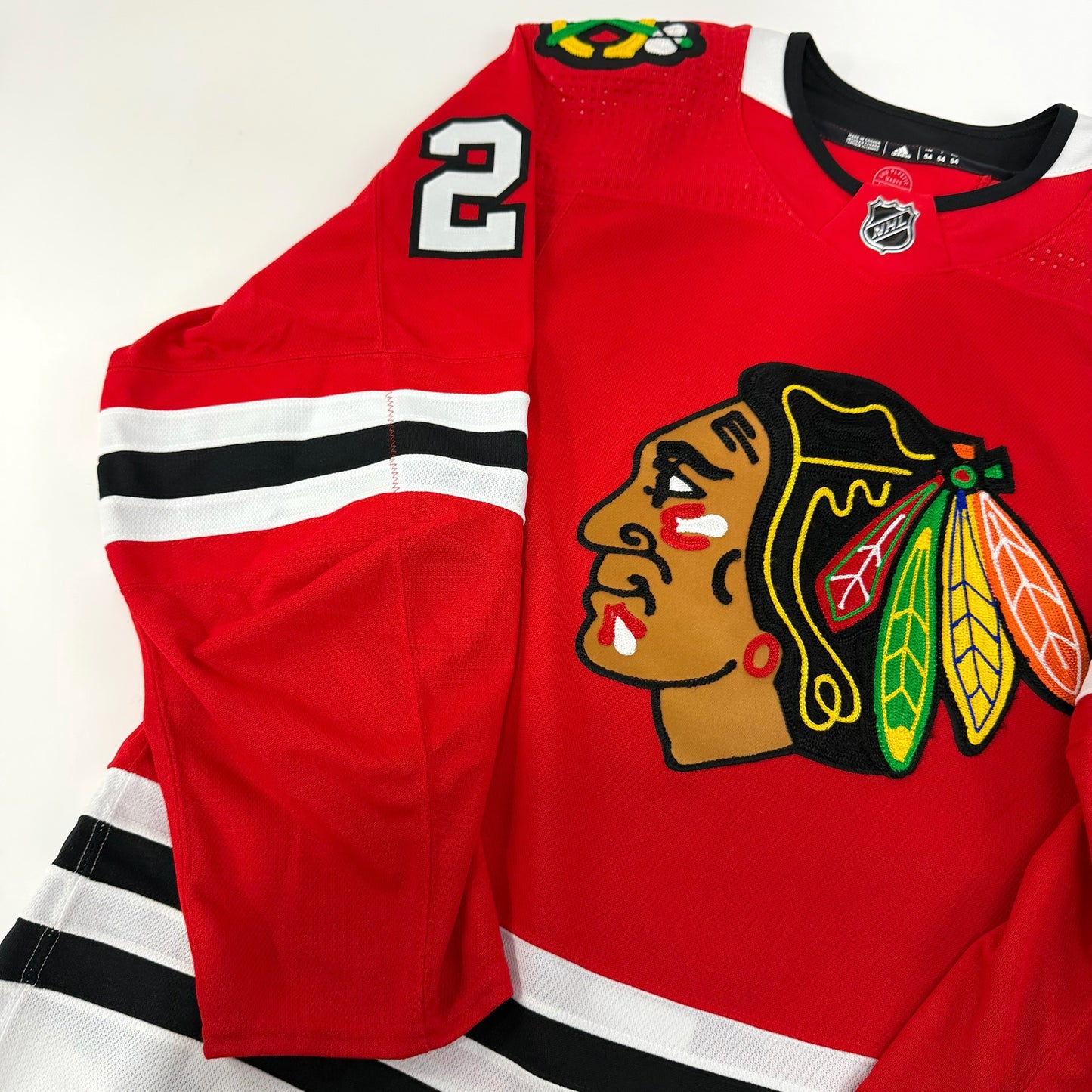 Jalen Luypen #25 Home Chicago Blackhawks Team Issued Jersey 2022-2023 | Size 54 | 25610