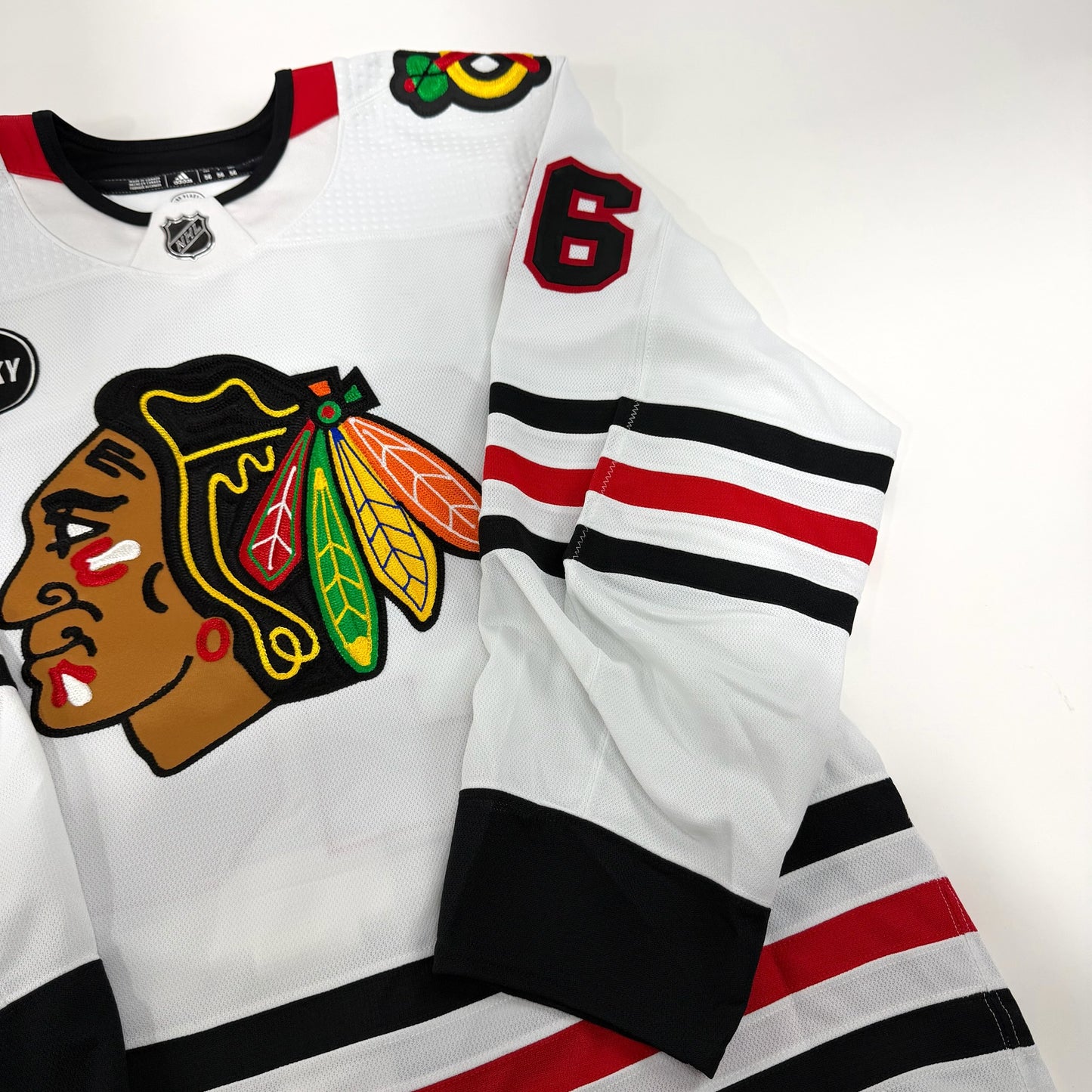Antti Saarela #26 Away Chicago Blackhawks Team Issued Jersey 2023-2024 | Size 56 | 25632