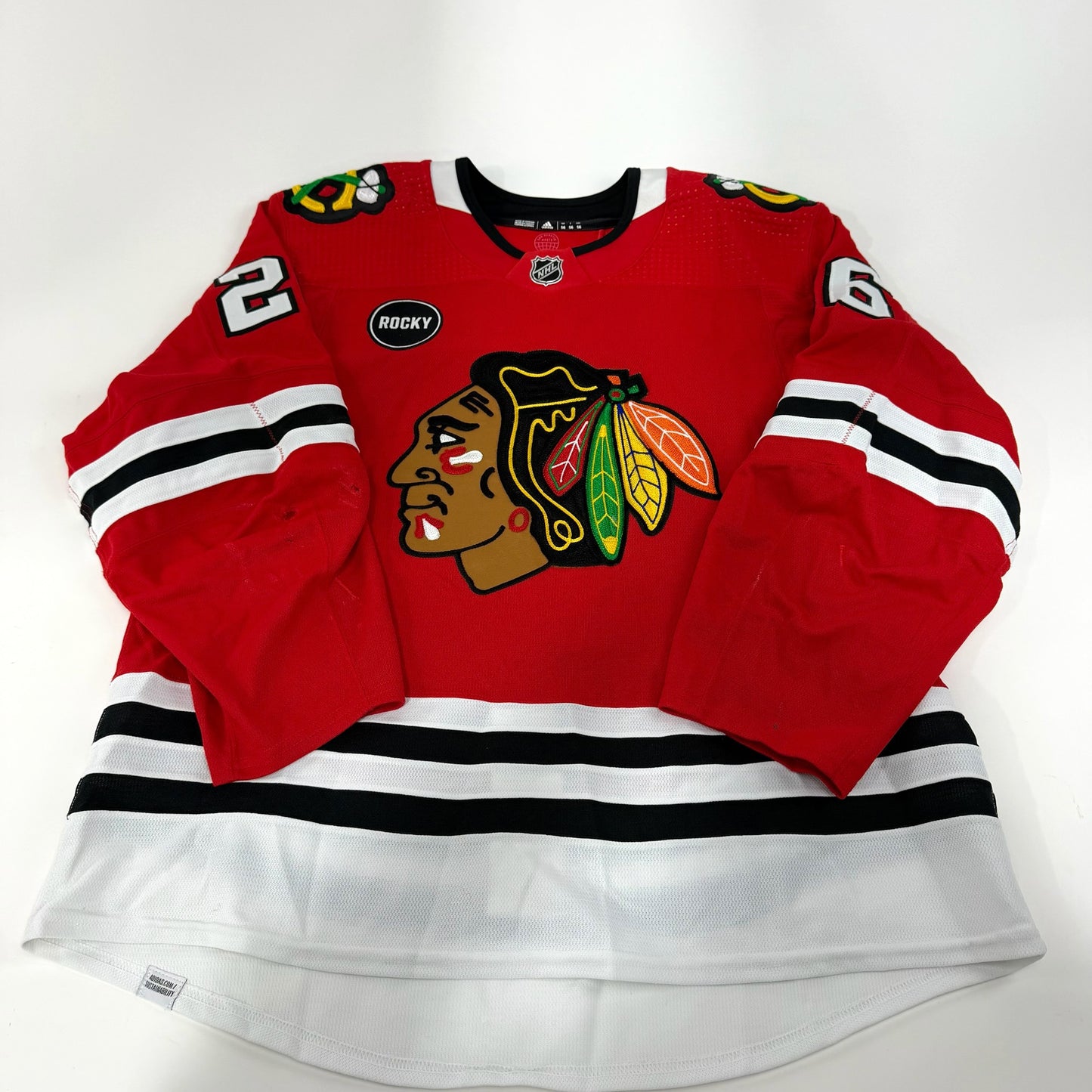 Antti Saarela #26 Home Chicago Blackhawks Team Issued Jersey 2023-2024, Set 22/23 - 1 | Size 56 | 25648