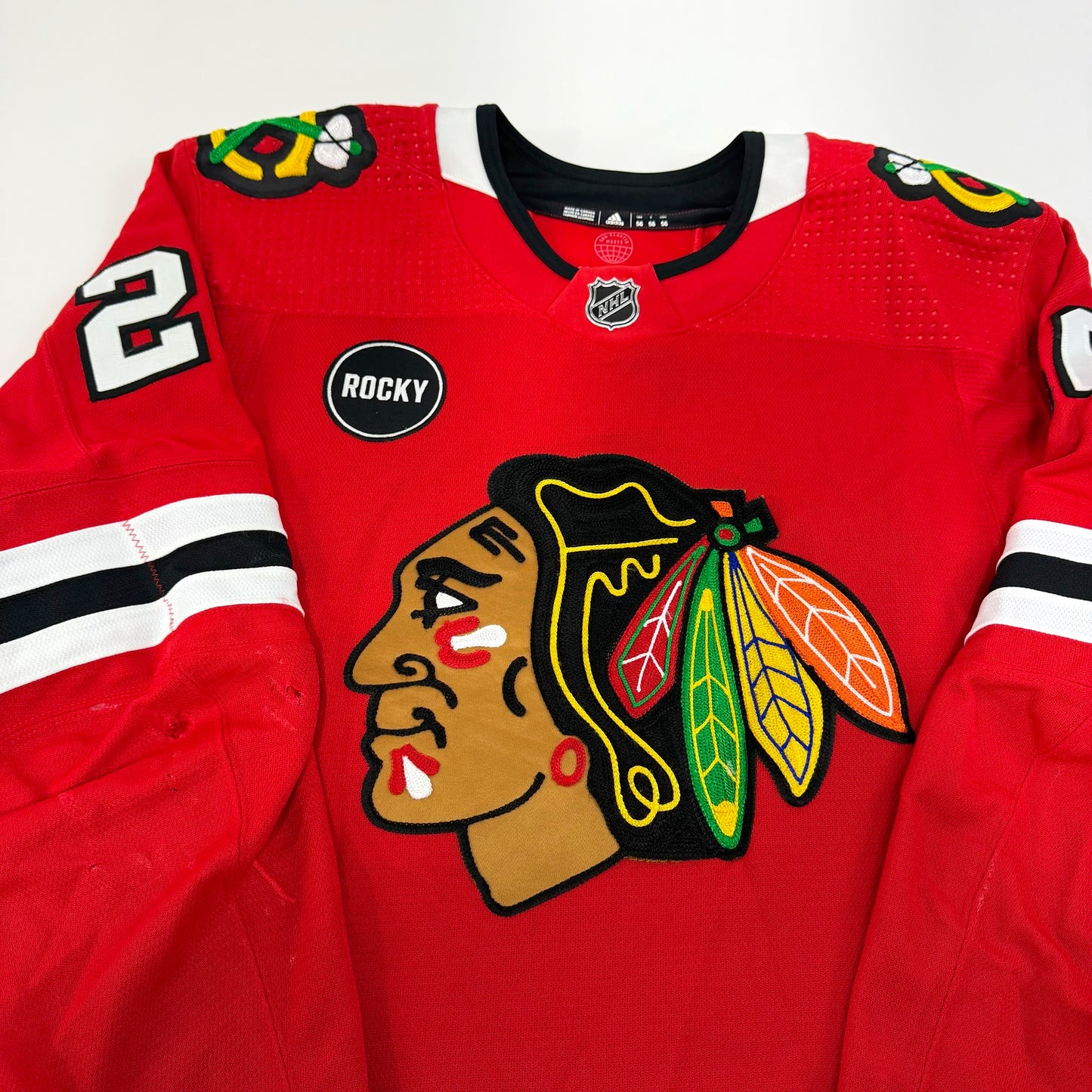 Antti Saarela #26 Home Chicago Blackhawks Team Issued Jersey 2023-2024, Set 22/23 - 1 | Size 56 | 25648