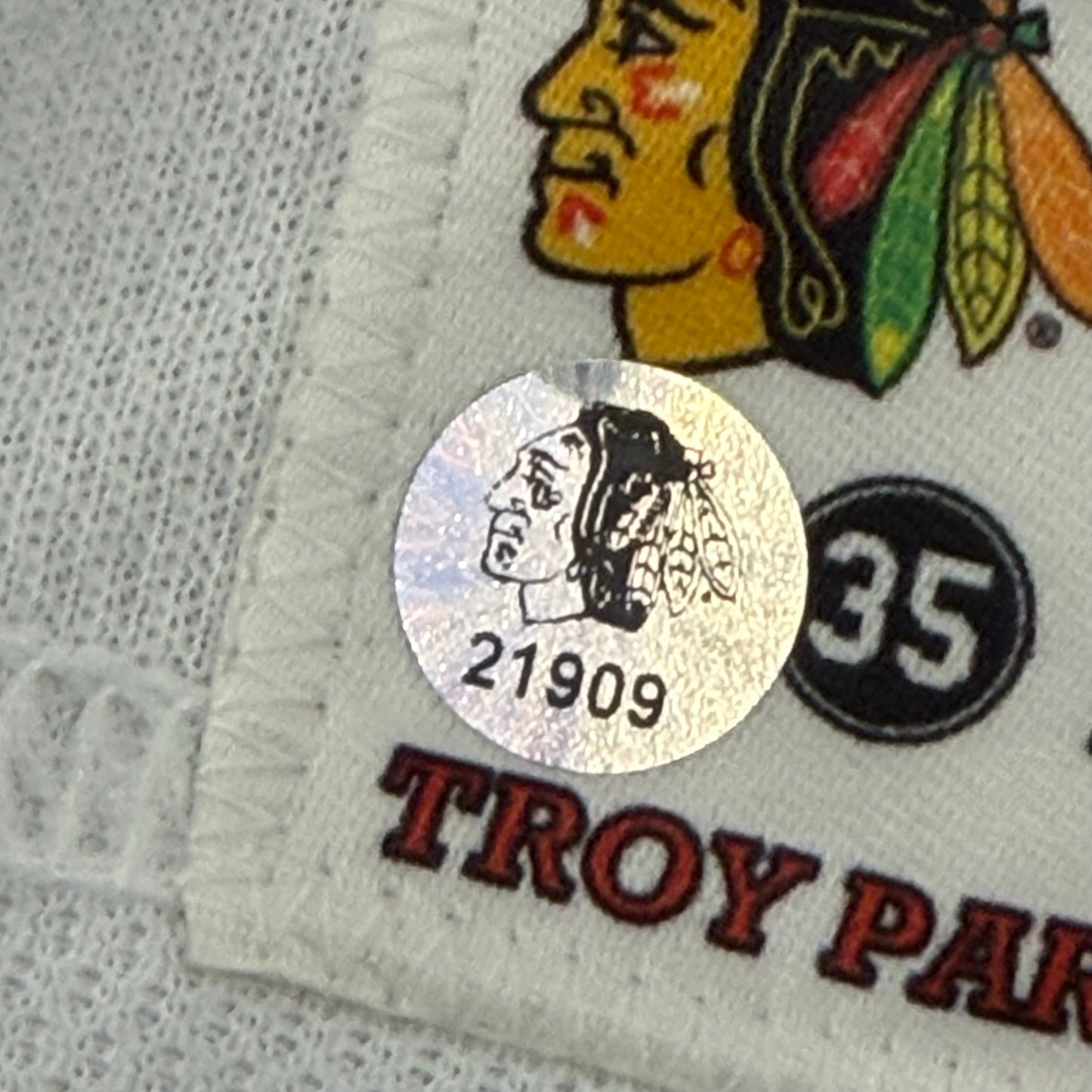 Lukas Reichel #27 Away Chicago Blackhawks Team Issued Jersey 2021-2022 | Size 56 | 8362-21909 56 | 25648 (Copy)