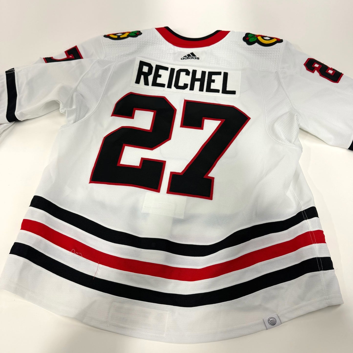 Lukas Reichel #27 Away Chicago Blackhawks Team Issued Jersey 2021-2022 | Size 56 | 8362-21909 56 | 25648 (Copy)