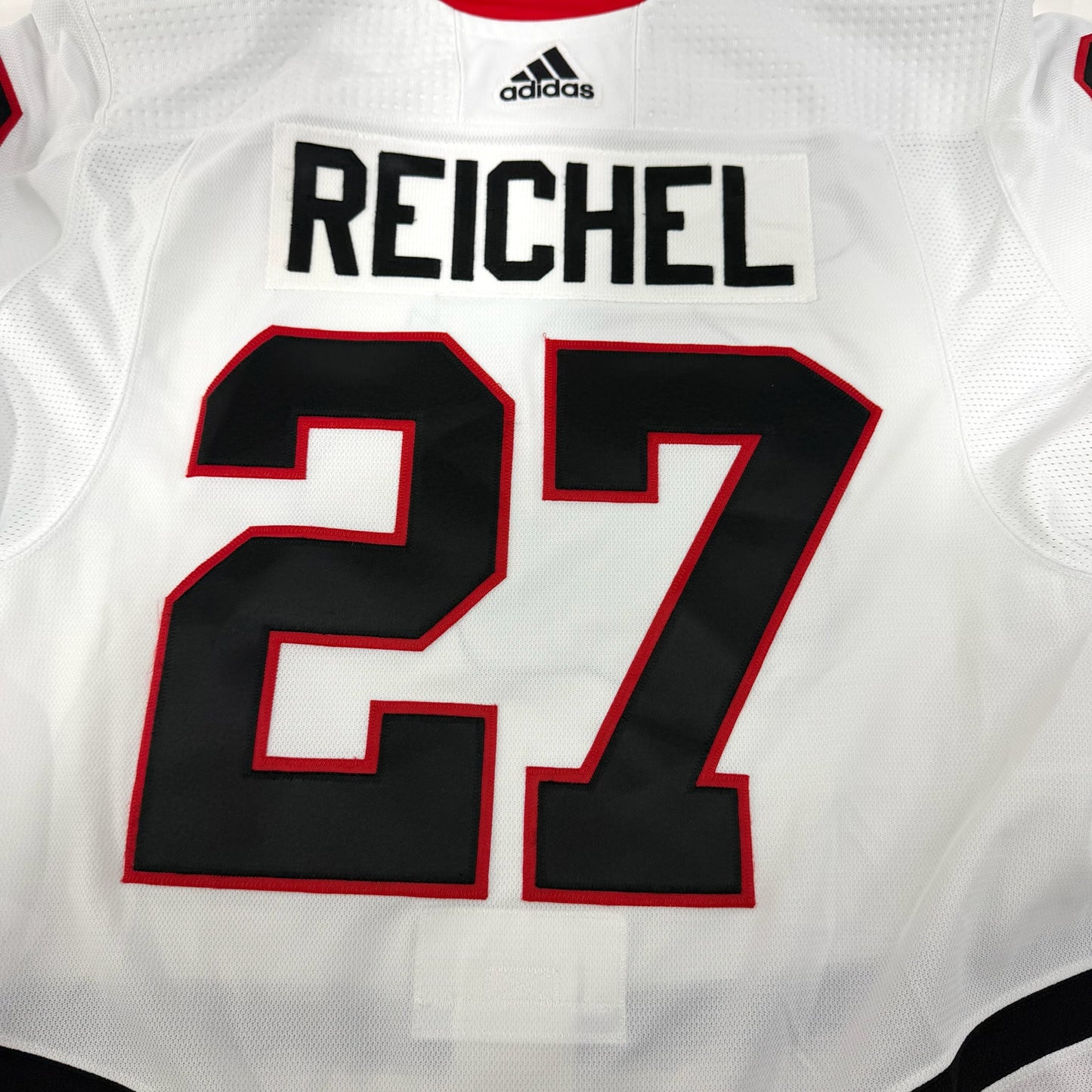 Lukas Reichel #27 Away Chicago Blackhawks Team Issued Jersey 2021-2022 | Size 56 | 8362-21909 56 | 25648 (Copy)