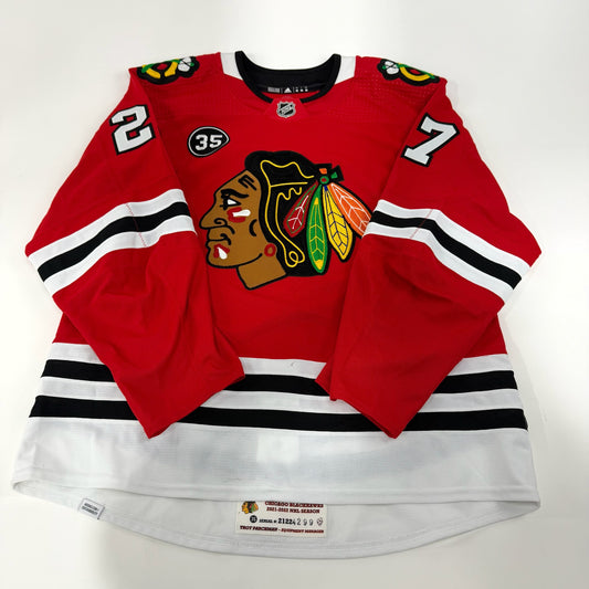 Lukas Reichel #27 Home Chicago Blackhawks Jersey 2021-2022, Set ? | Size 4299-25665
