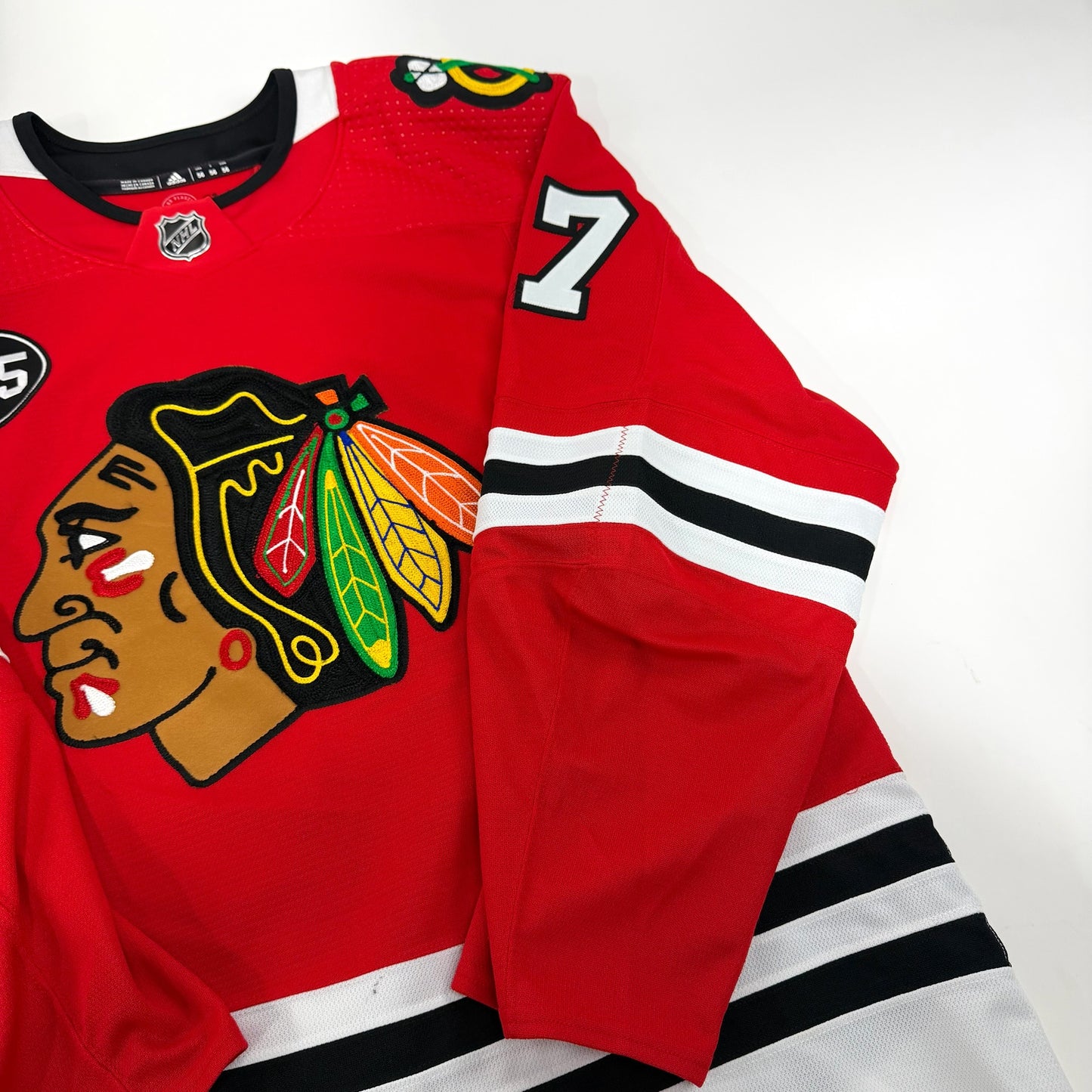 Lukas Reichel #27 Home Chicago Blackhawks Team Issued Jersey 2021-2022, Set ? | Size 4299-25665