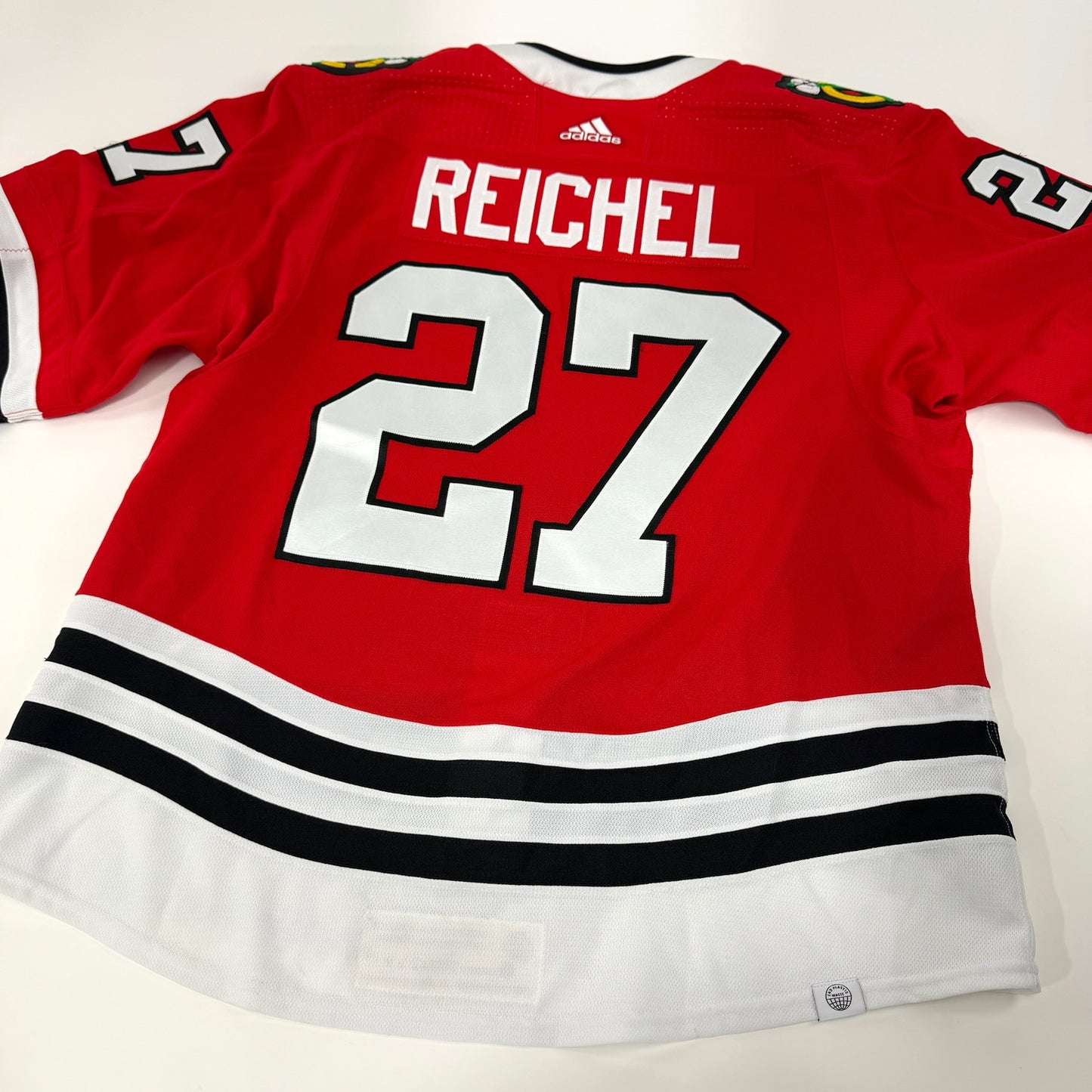 Lukas Reichel #27 Home Chicago Blackhawks Team Issued Jersey 2021-2022, Set ? | Size 4299-25665