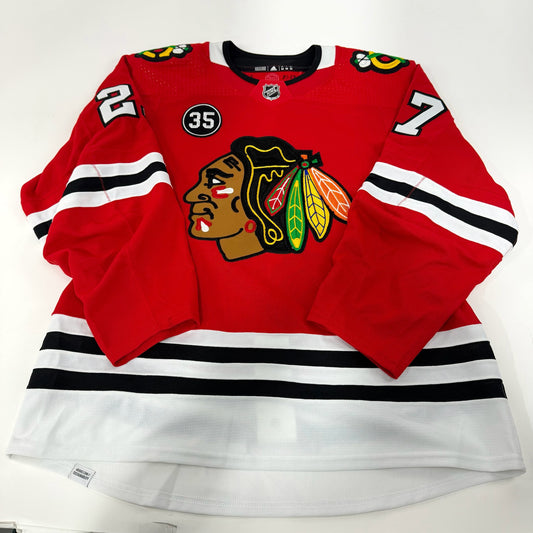 Lukas Reichel #27 Home Chicago Blackhawks Jersey 2021-2022, Set 1 | Size 54 | 25663