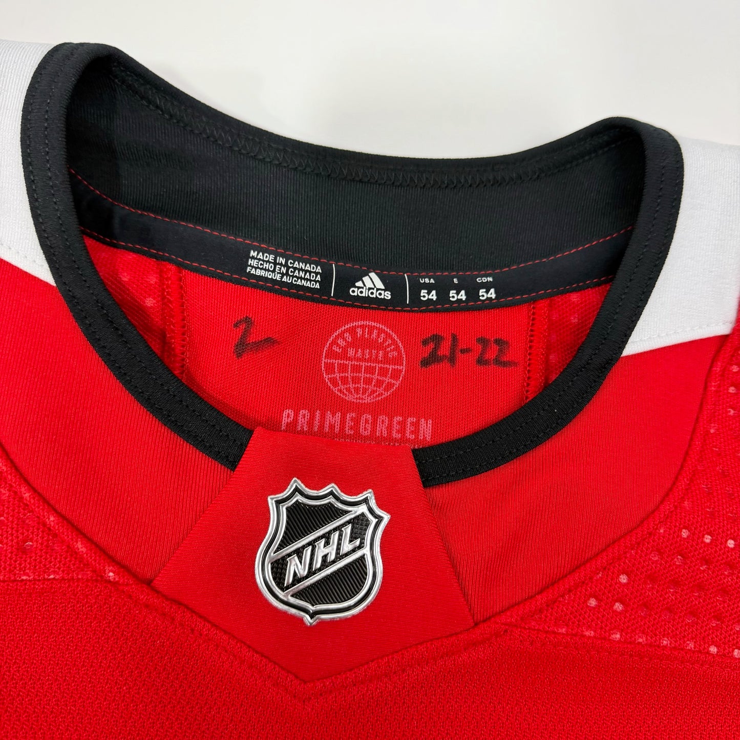 Lukas Reichel #27 Home Chicago Blackhawks Team Issued Jersey 2021-2022, Set 2 | Size 54 | 25664
