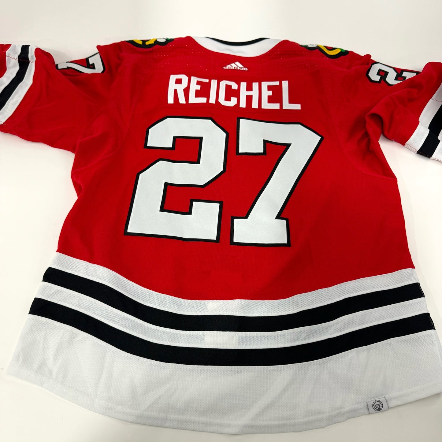 Lukas Reichel #27 Home Chicago Blackhawks Team Issued Jersey 2021-2022, Set 2 | Size 54 | 25664