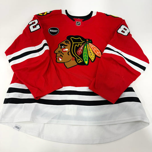 Colton Dach #28 Home Chicago Blackhawks Jersey - Set 22/23 - 1 | Size 58 | 25659