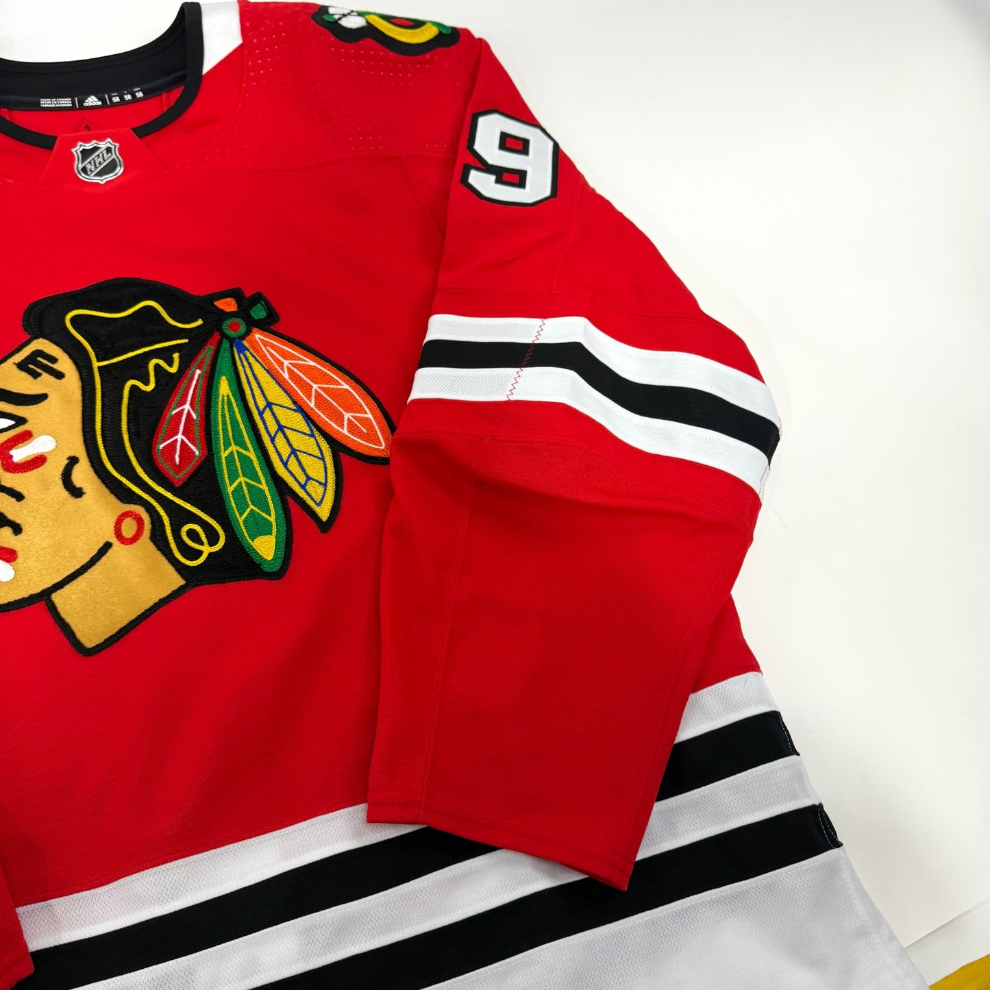 Madison Bowey #29 Home Chicago Blackhawks Team Issued Jersey 2020-2021, Set 1 | 35-53
