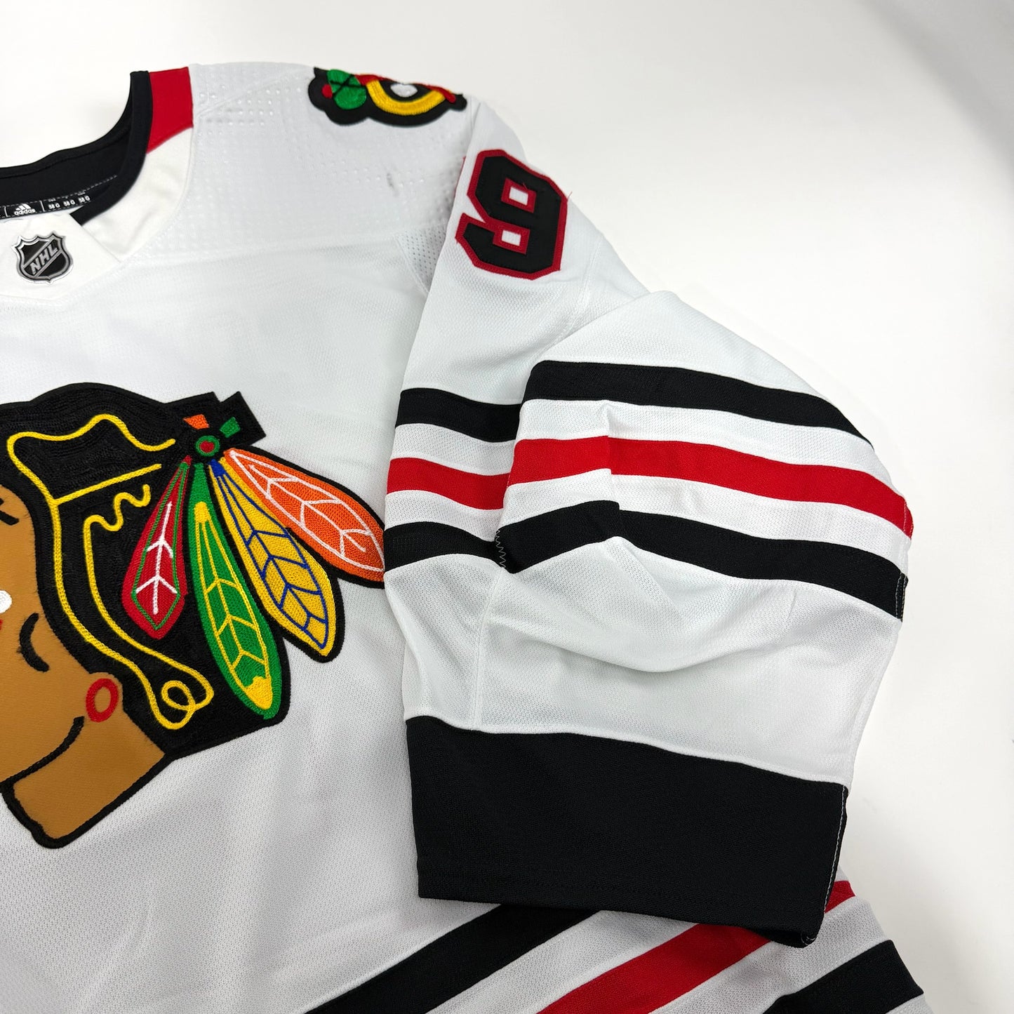 Drew Commesso #29 Away Chicago Blackhawks Team Issued Jersey 2023-2024 | Size 58G | 25640