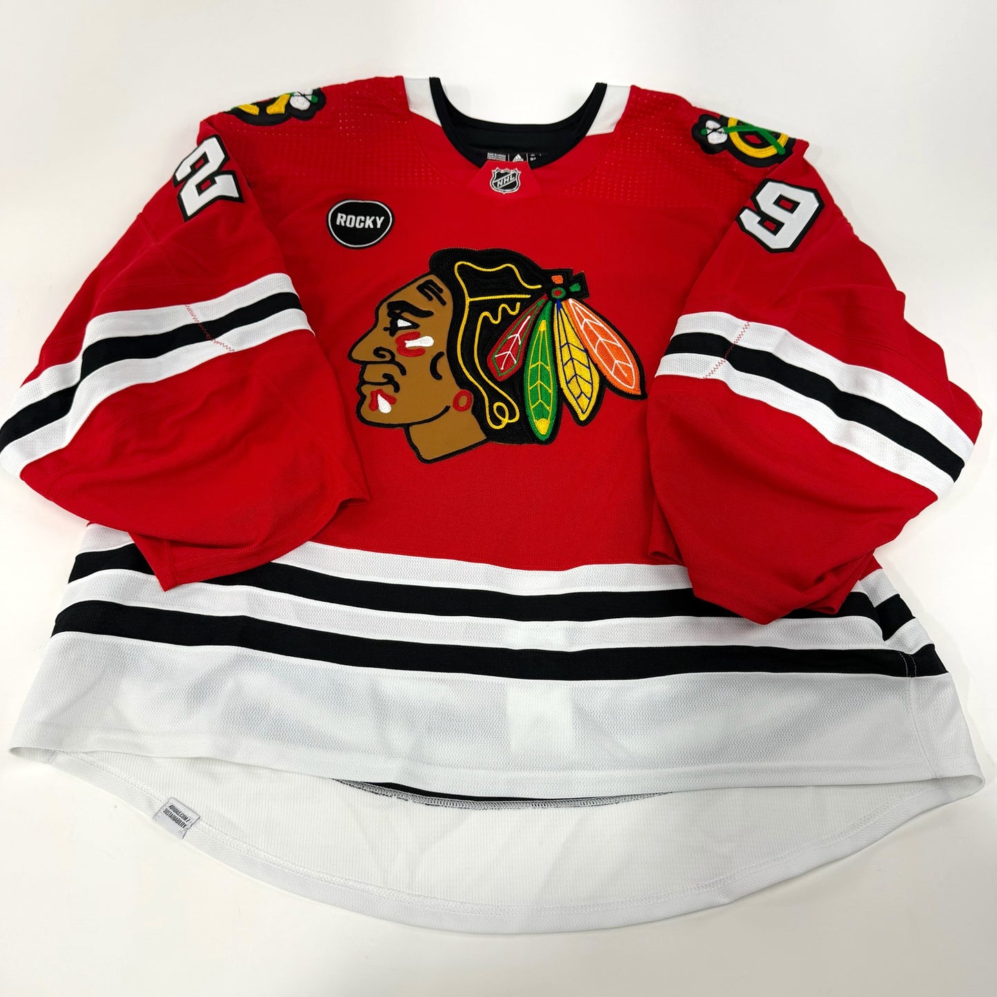 Drew Commesso #29 Home Chicago Blackhawks Team Issued Jersey 2023-2024 | Size 58G | 25658