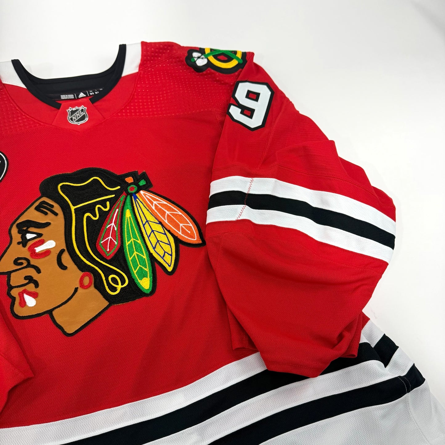 Drew Commesso #29 Home Chicago Blackhawks Team Issued Jersey 2023-2024 | Size 58G | 25658