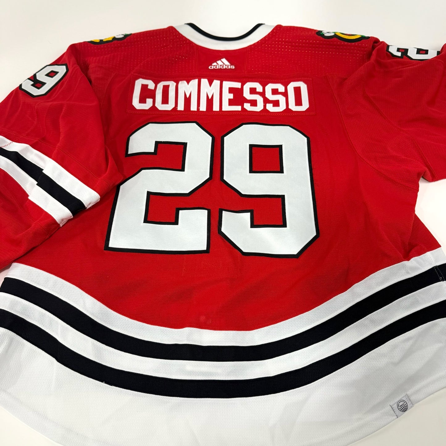 Drew Commesso #29 Home Chicago Blackhawks Team Issued Jersey 2023-2024 | Size 58G | 25658