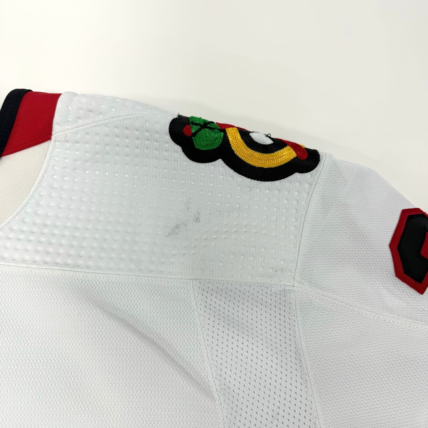 Jaxson Stauber #30 Away Chicago Blackhawks Team Issued Jersey 2023-2024 | Size 58G | 25627