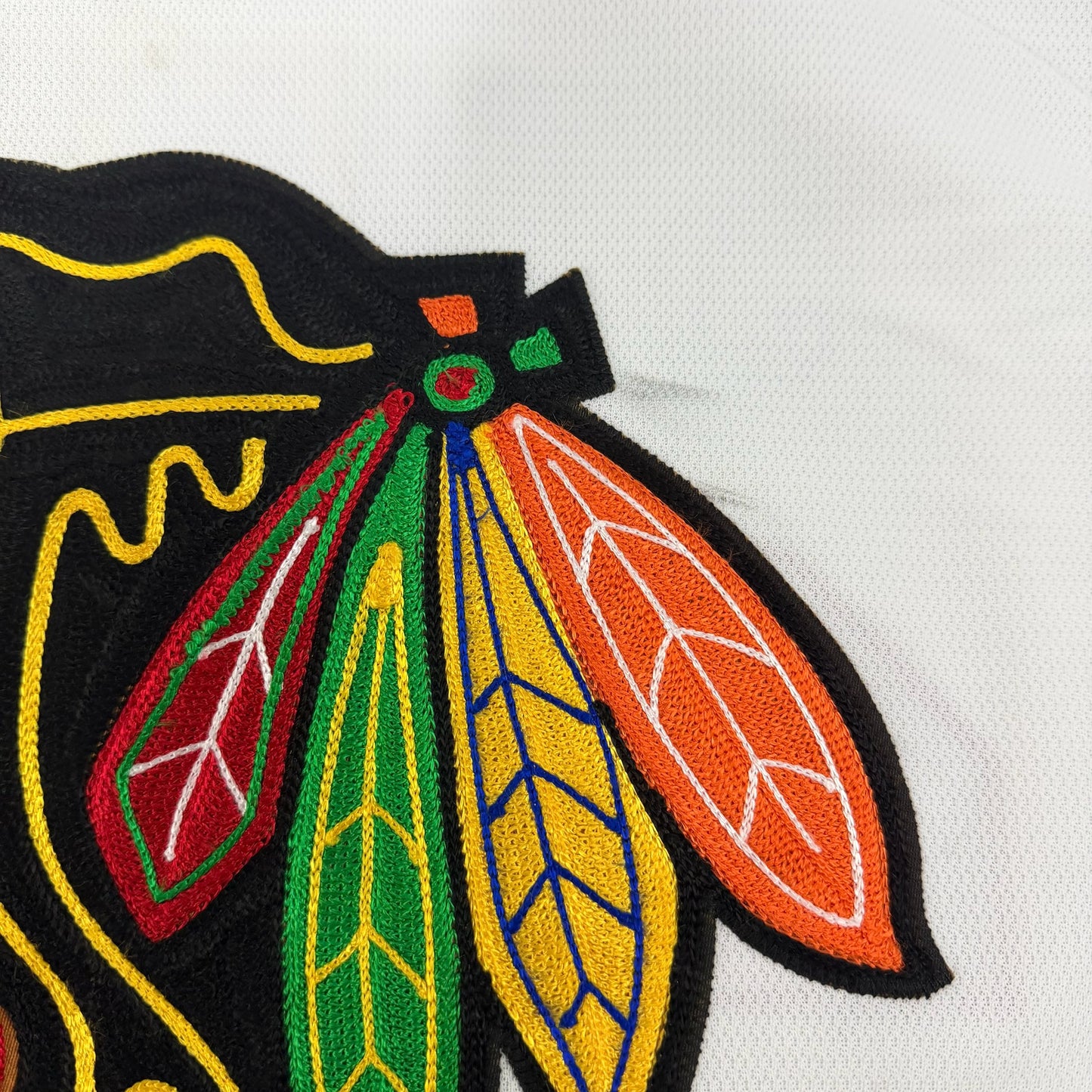 Jaxson Stauber #30 Away Chicago Blackhawks Team Issued Jersey 2023-2024 | Size 58G | 25627
