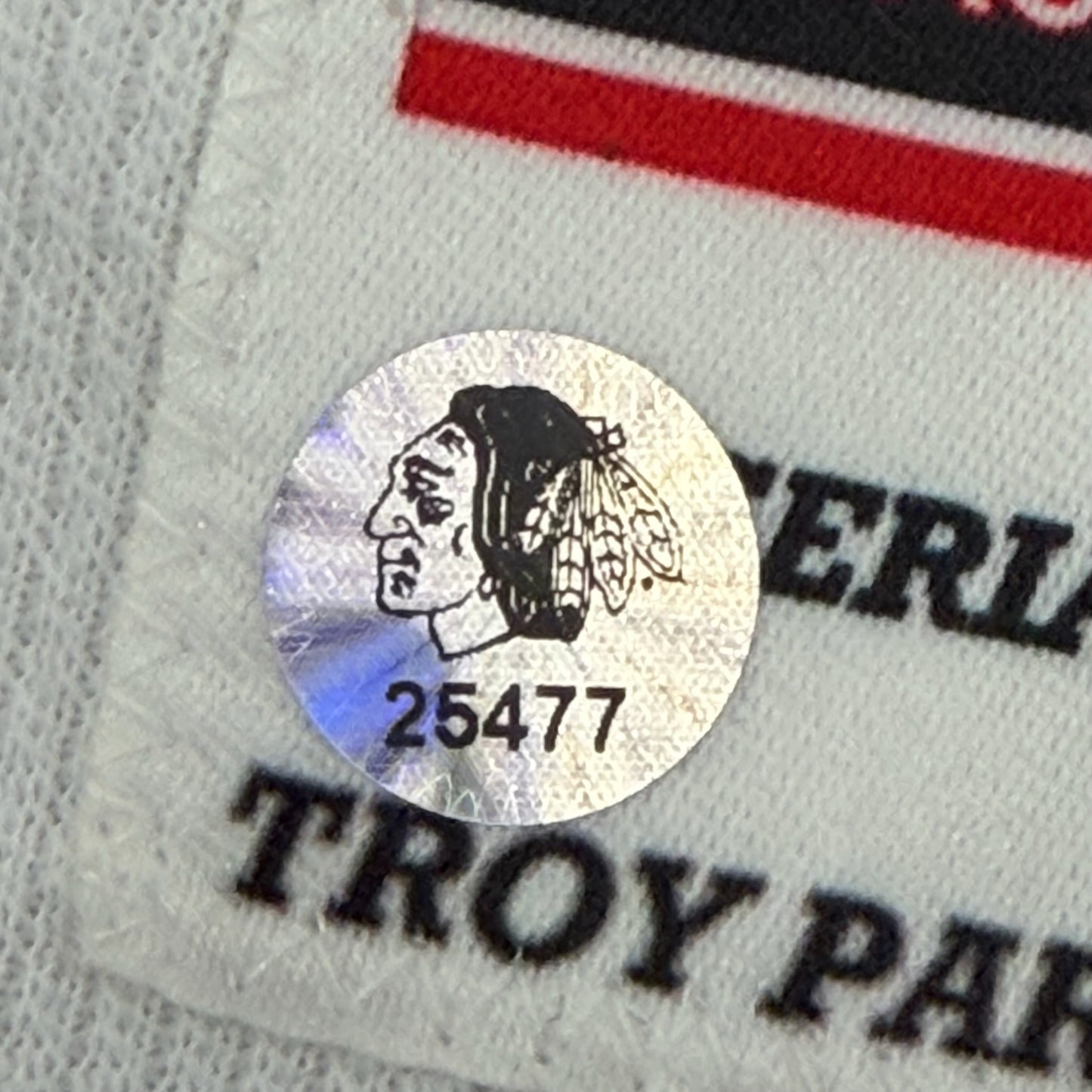 Alex Stalock #32 Home Chicago Blackhawks Game Worn Jersey 2022-2023, Set 3 | Size 58G | 6750-25477