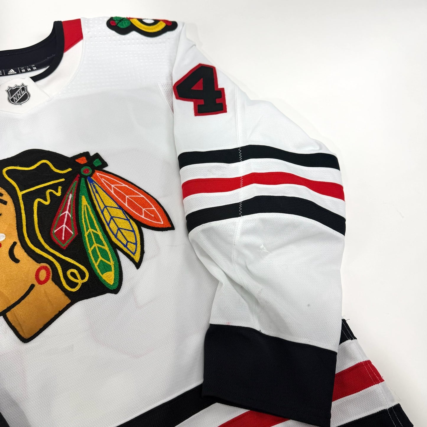 Carl Soderberg #34 Away Chicago Blackhawks Team Issued Jersey 2020-2021, Set 1 | Size 56 | 9996-7363
