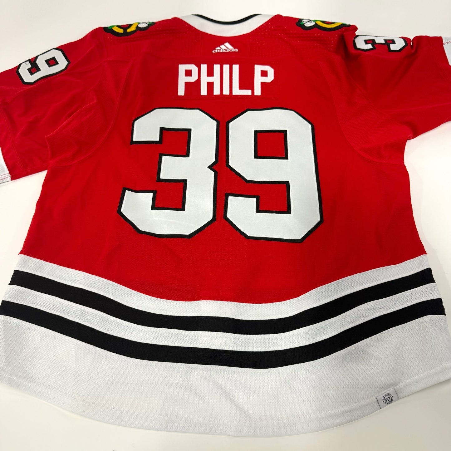 Luke Philp #39 Home Chicago Blackhawks Team Issued Jersey 2023-2024 | Size 56 | 25617