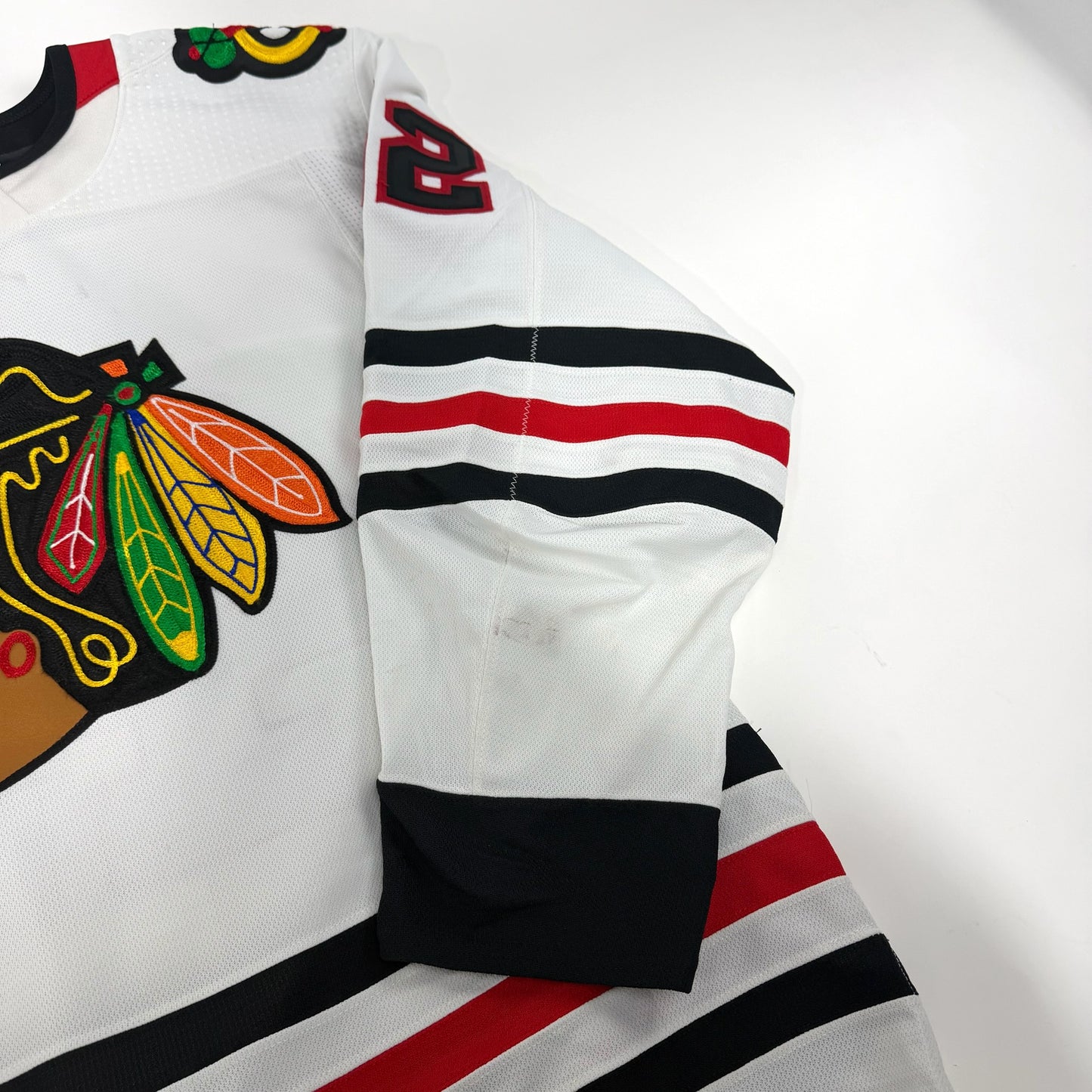 Nolan Allan #42 Away Chicago Blackhawks Team Issued Jersey 2023-2024 | Size 56 | 25638