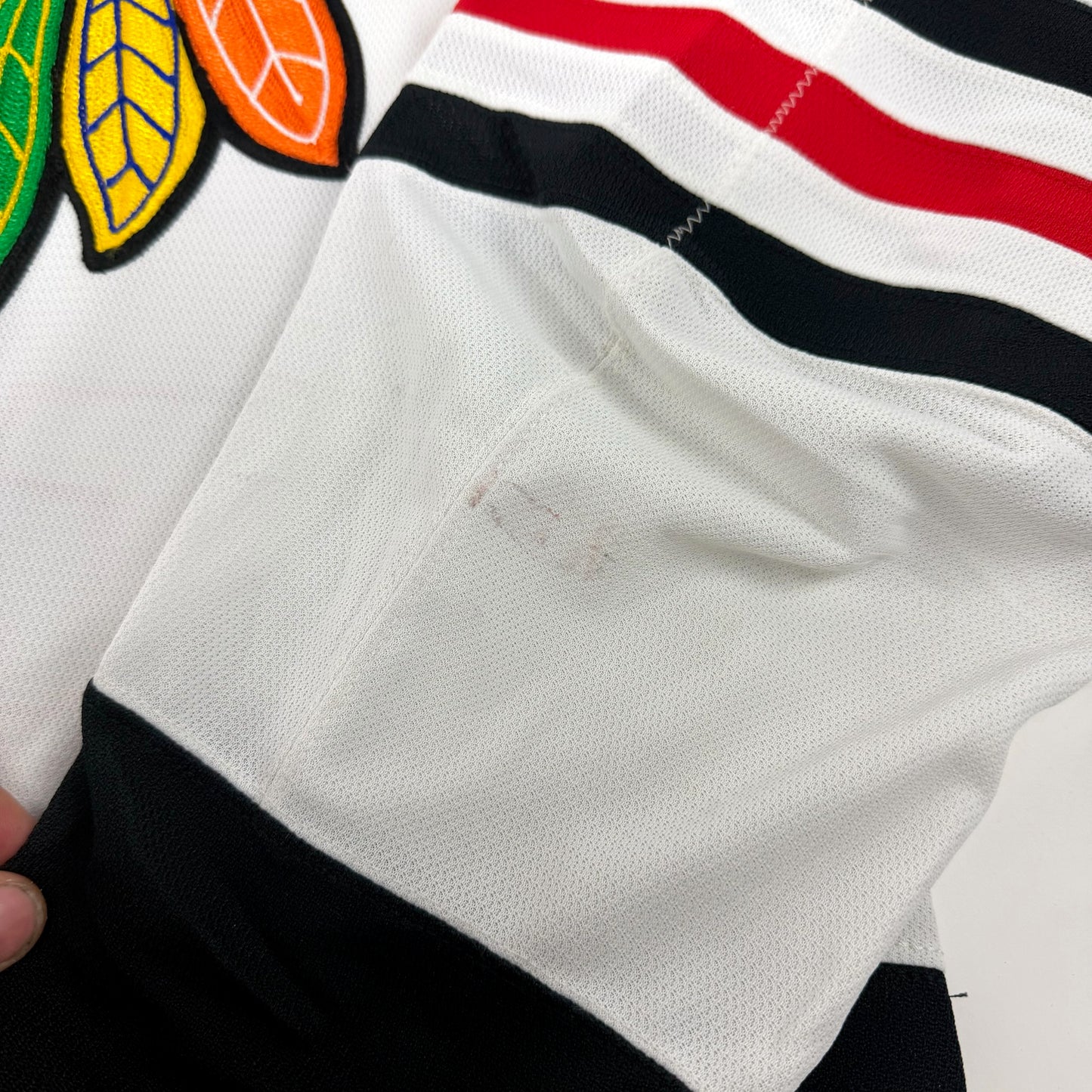 Nolan Allan #42 Away Chicago Blackhawks Team Issued Jersey 2023-2024 | Size 56 | 25638