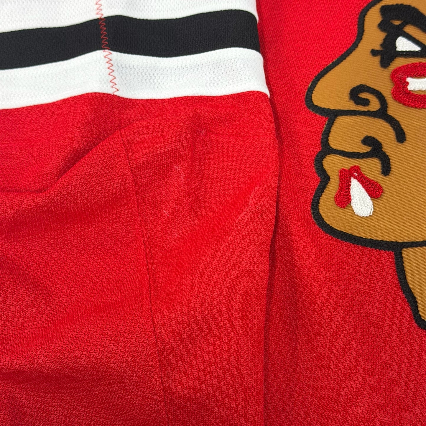 Nolan Allan #42 Home Chicago Blackhawks Team Issued Jersey 2023-2024 | Size 56 | 25656