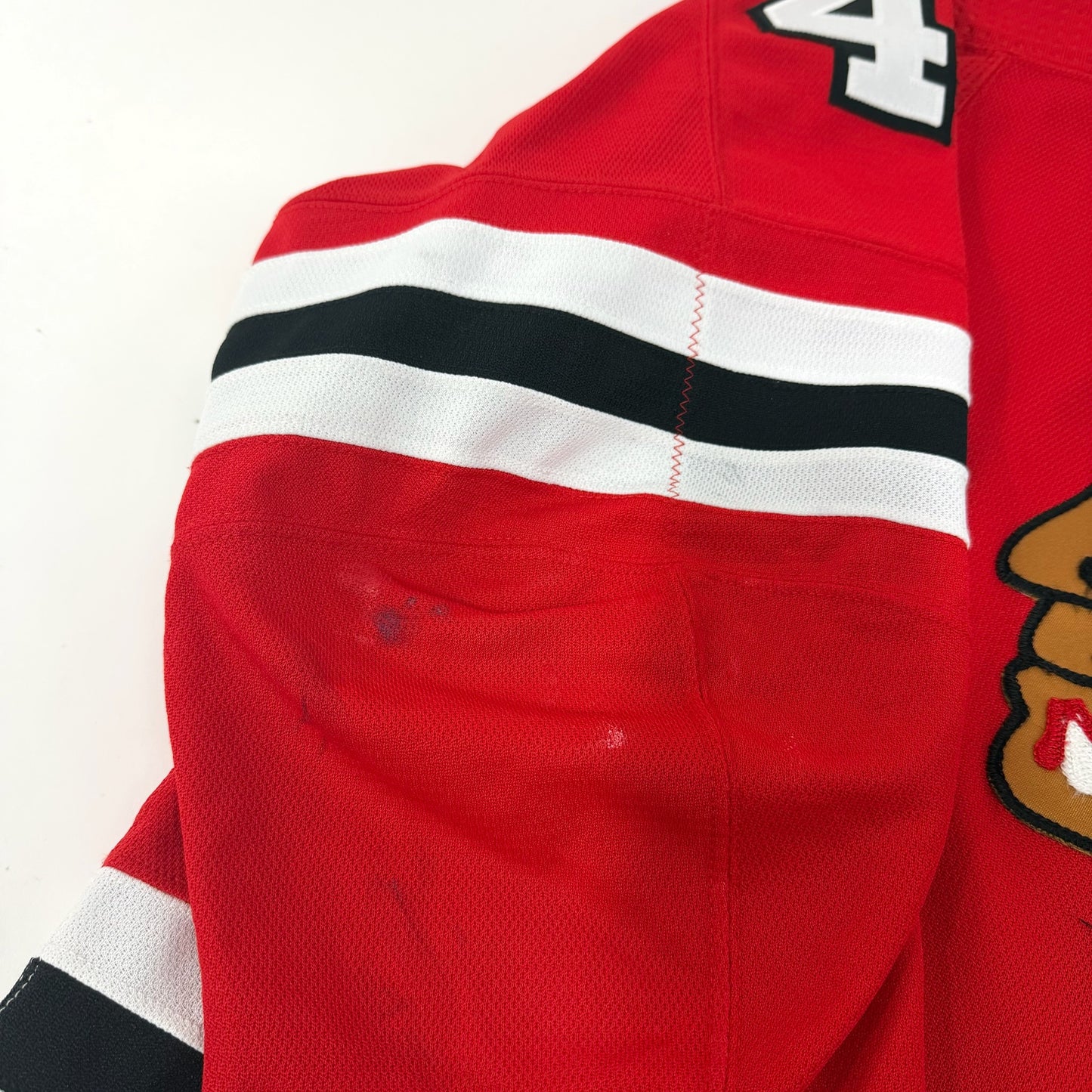 Colin Blackwell #43 Home Chicago Blackhawks Game Worn Jersey 2022-2023, Set 1 | Size 54 | 7221-25505